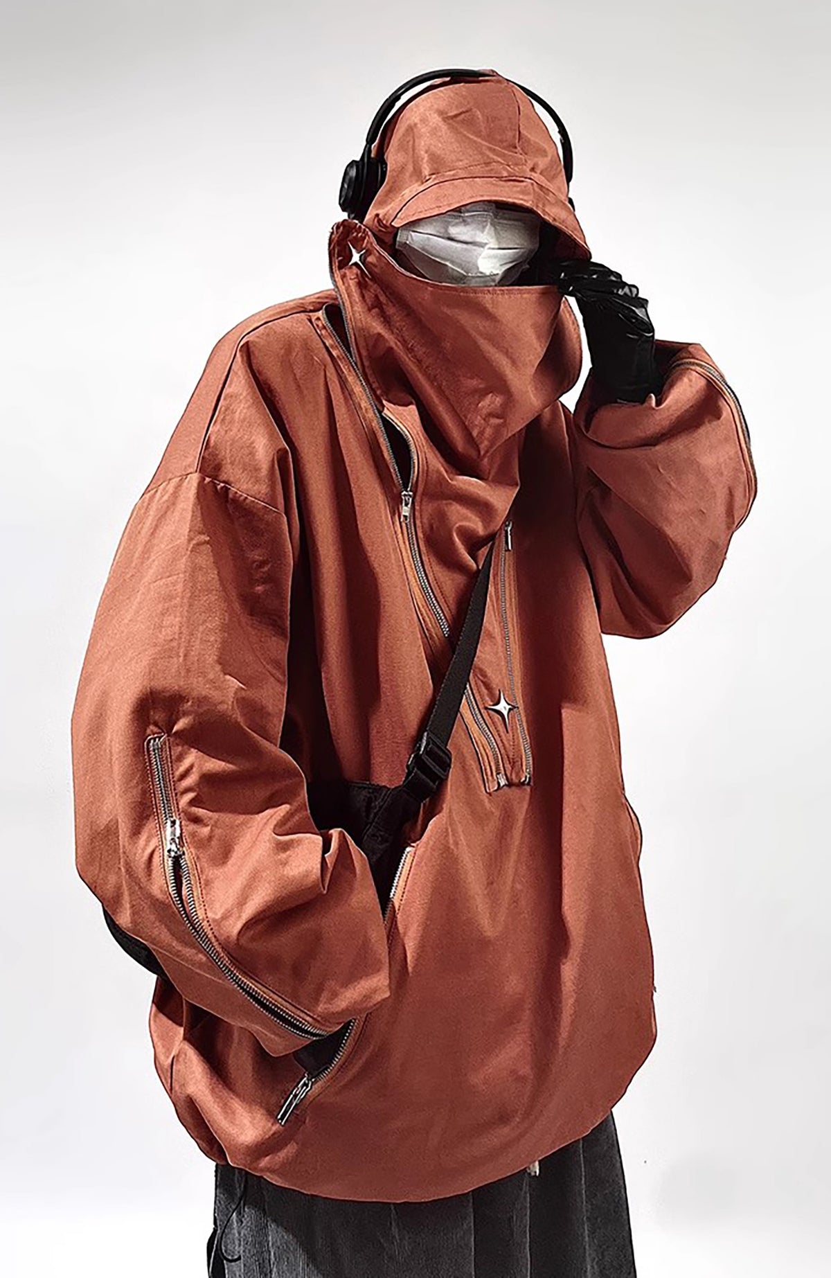 UUCSCC Utility Hooded Windbreaker Jacket