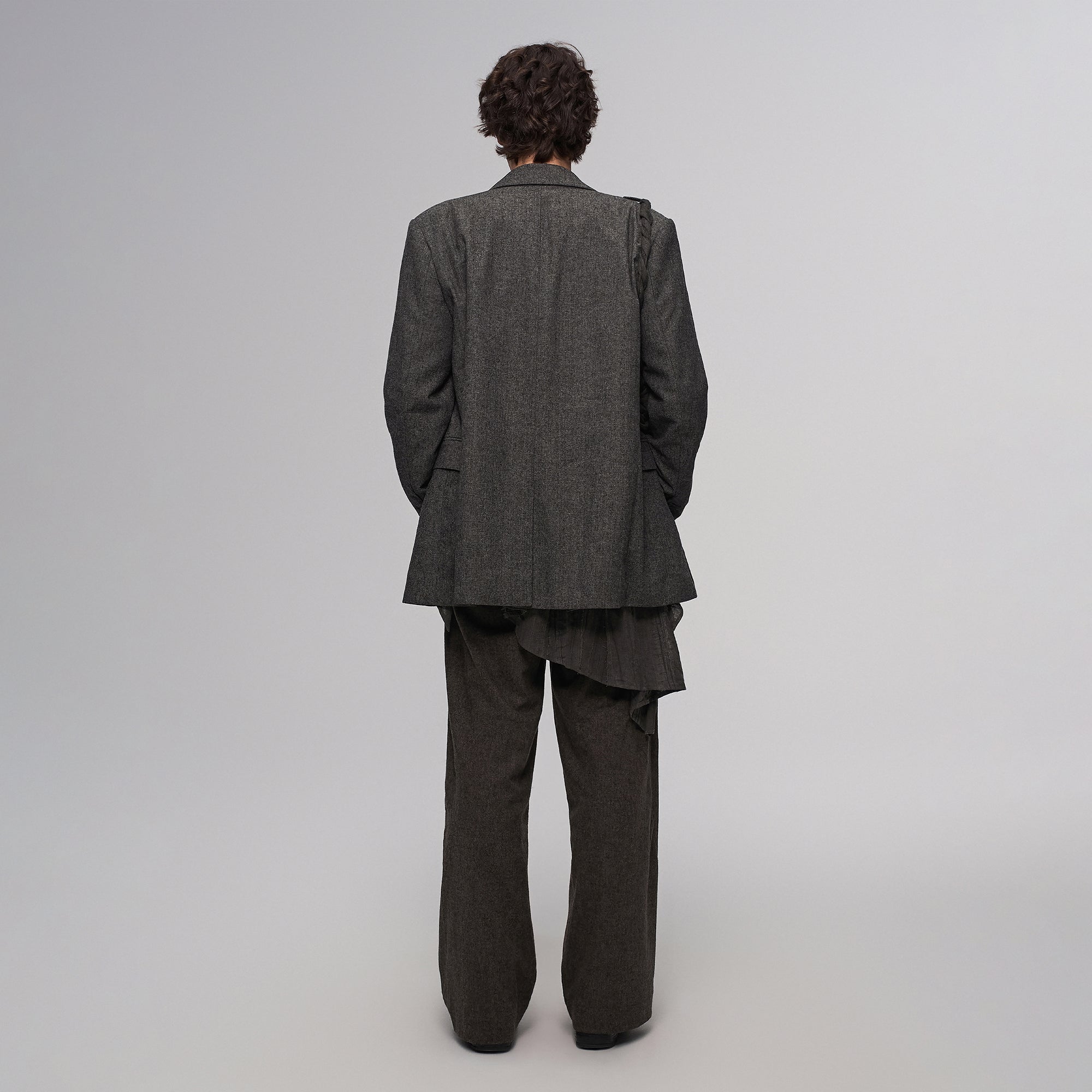 ILNya Nieternite Nifutur Rope Wrap Wool-Blend Suit Jacket