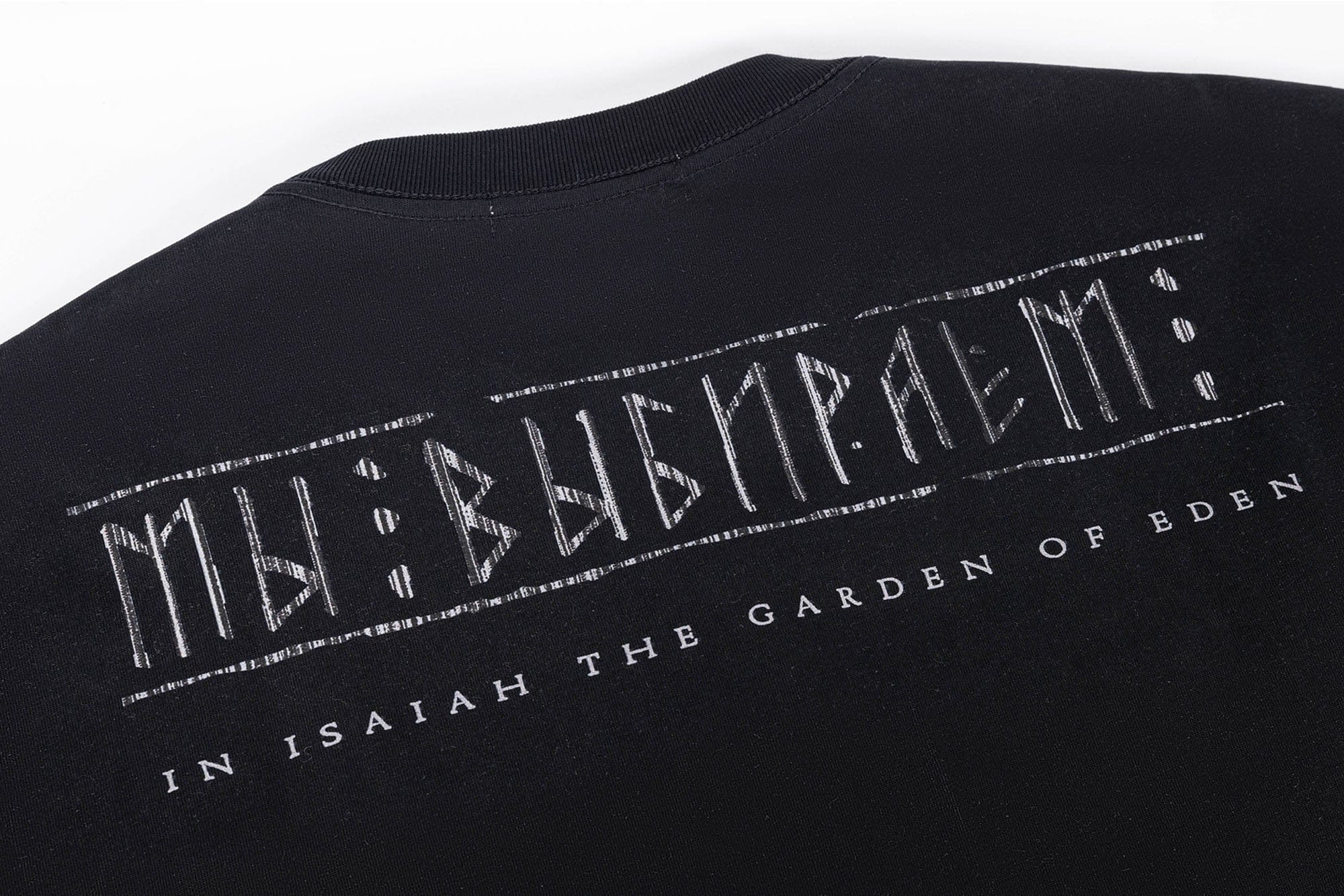 ESAIAS Graphic Faux Layer Henley Long-Sleeve Tee, premium urban and streetwear designers apparel on PROJECTISR.com, ESAIAS