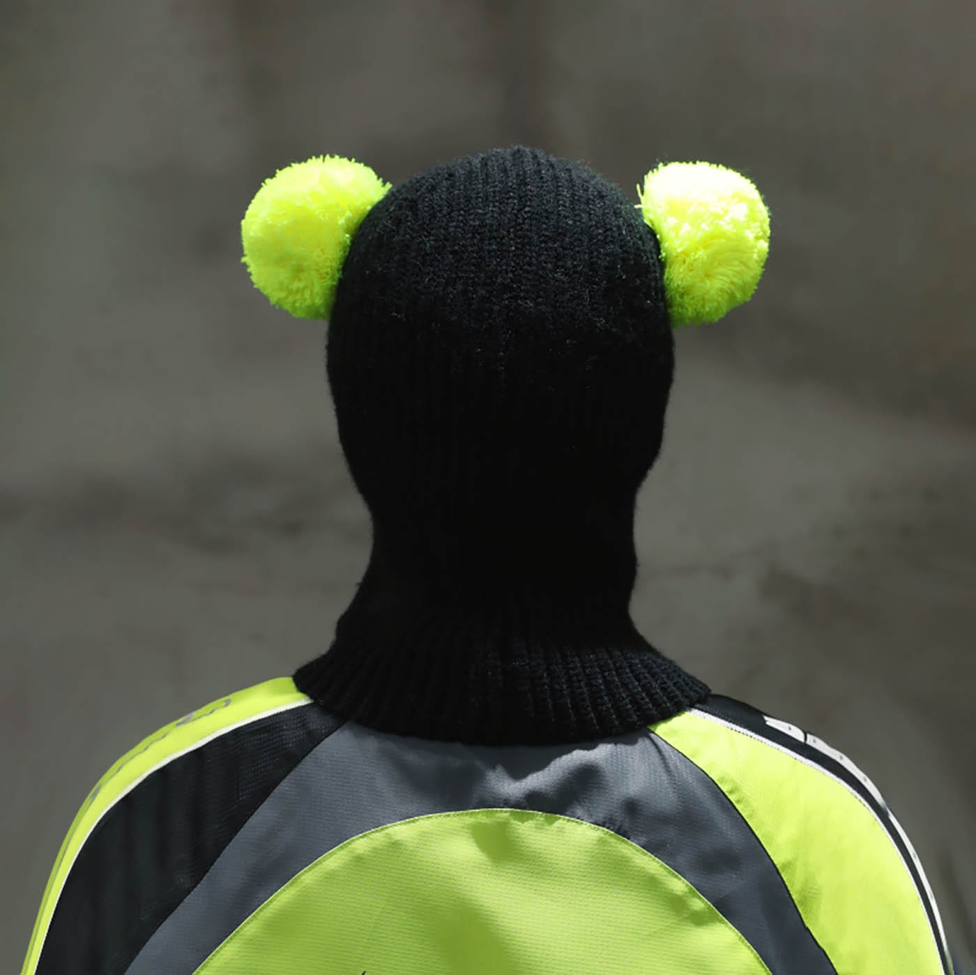 RTVG Double Pom-Pom Face Mask, premium urban and streetwear designers apparel on PROJECTISR.com, RTVG