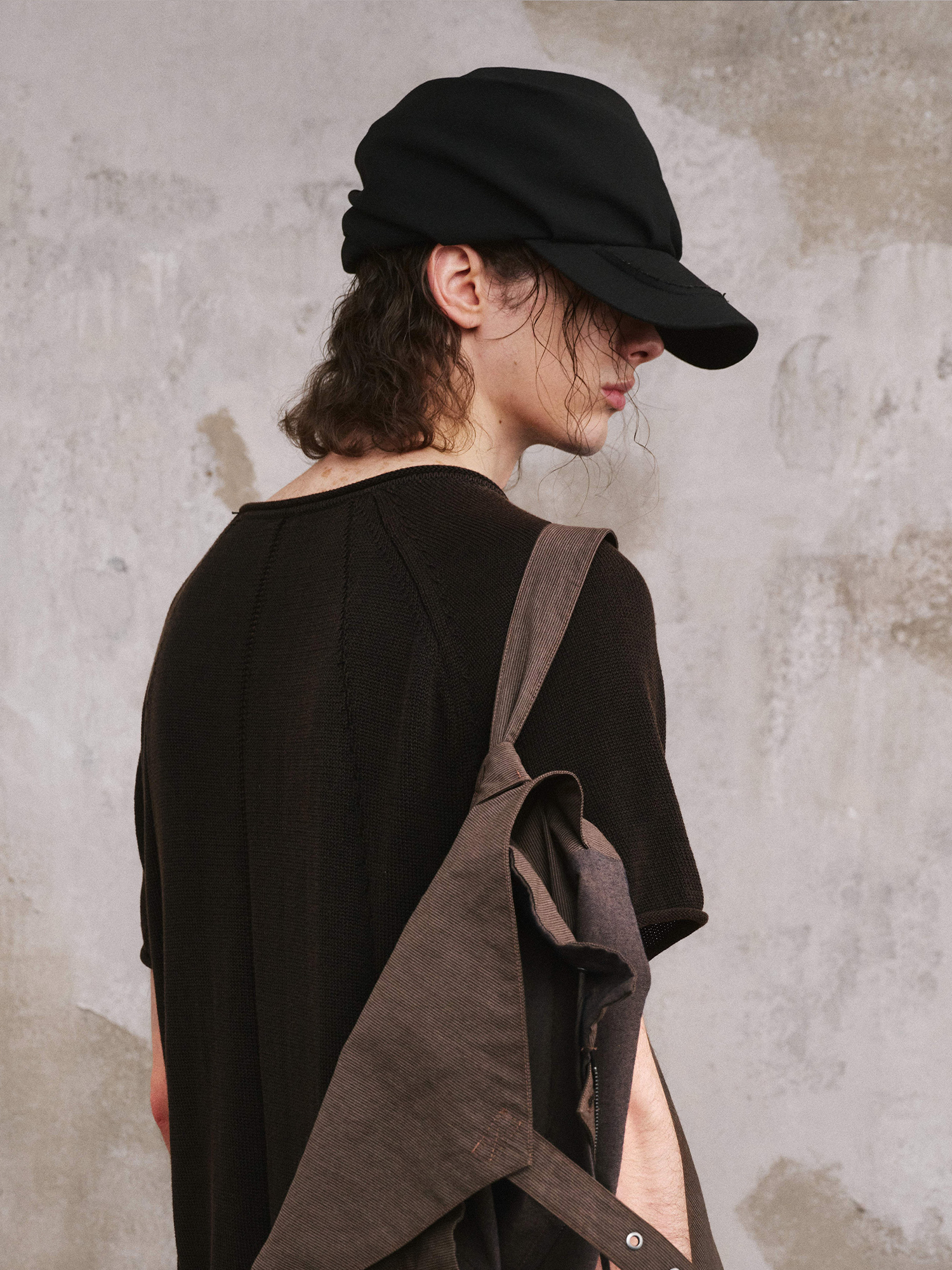 ILNya Nieternite Nifutur Ruched Newsboy Cap
