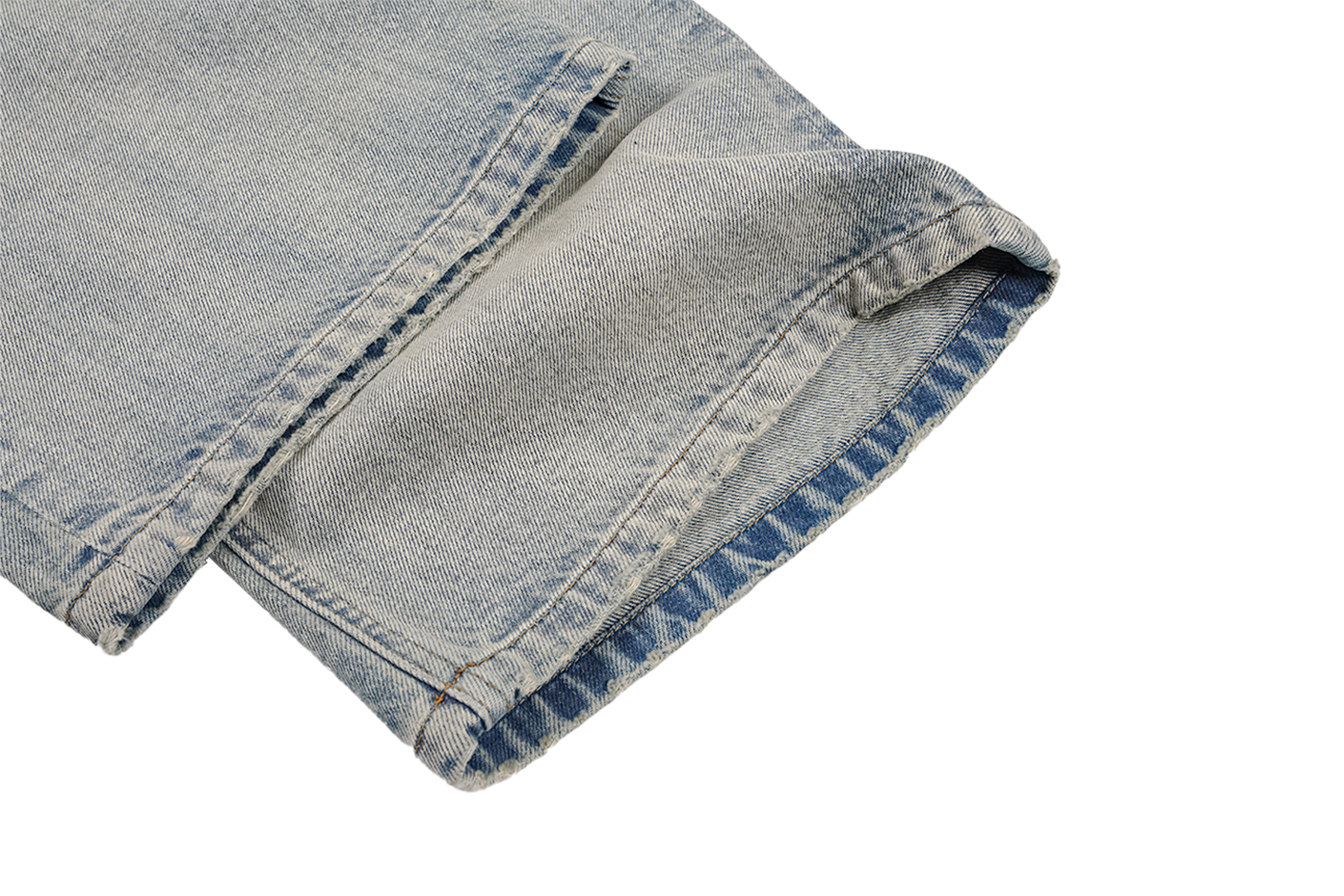 UNDERWATER Washed Whiskered Gradient Jeans, premium urban and streetwear designers apparel on PROJECTISR.com, UNDERWATER