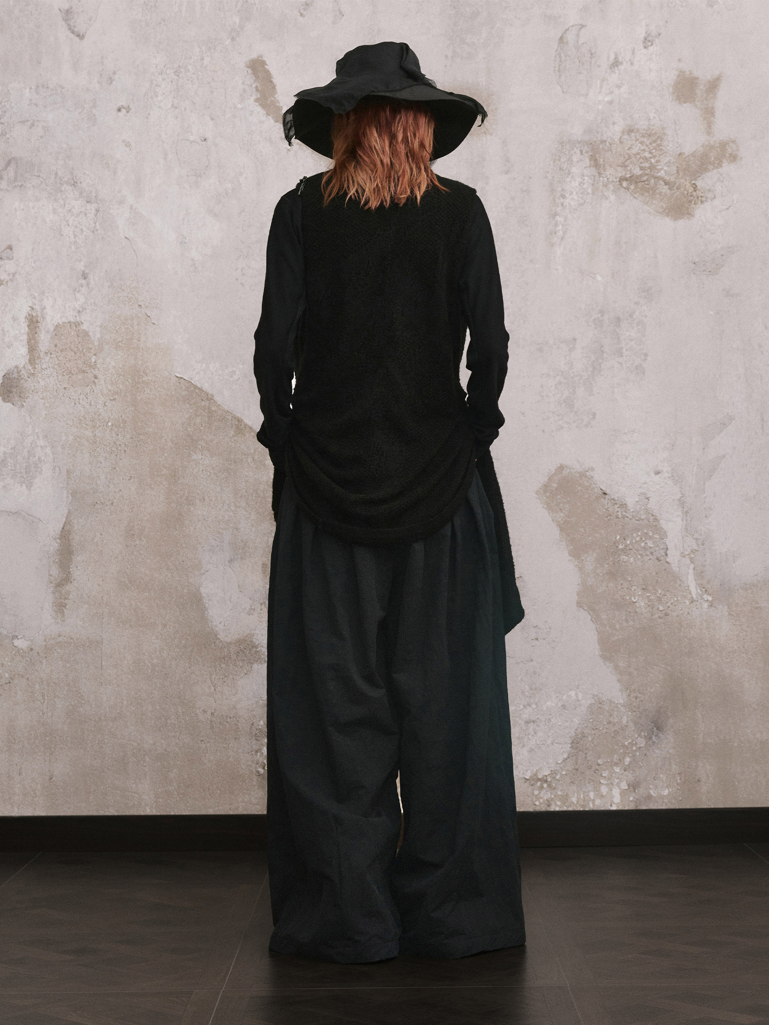 ILNya Nieternite Nifutur Mulberry Silk Veiled Sun Hat