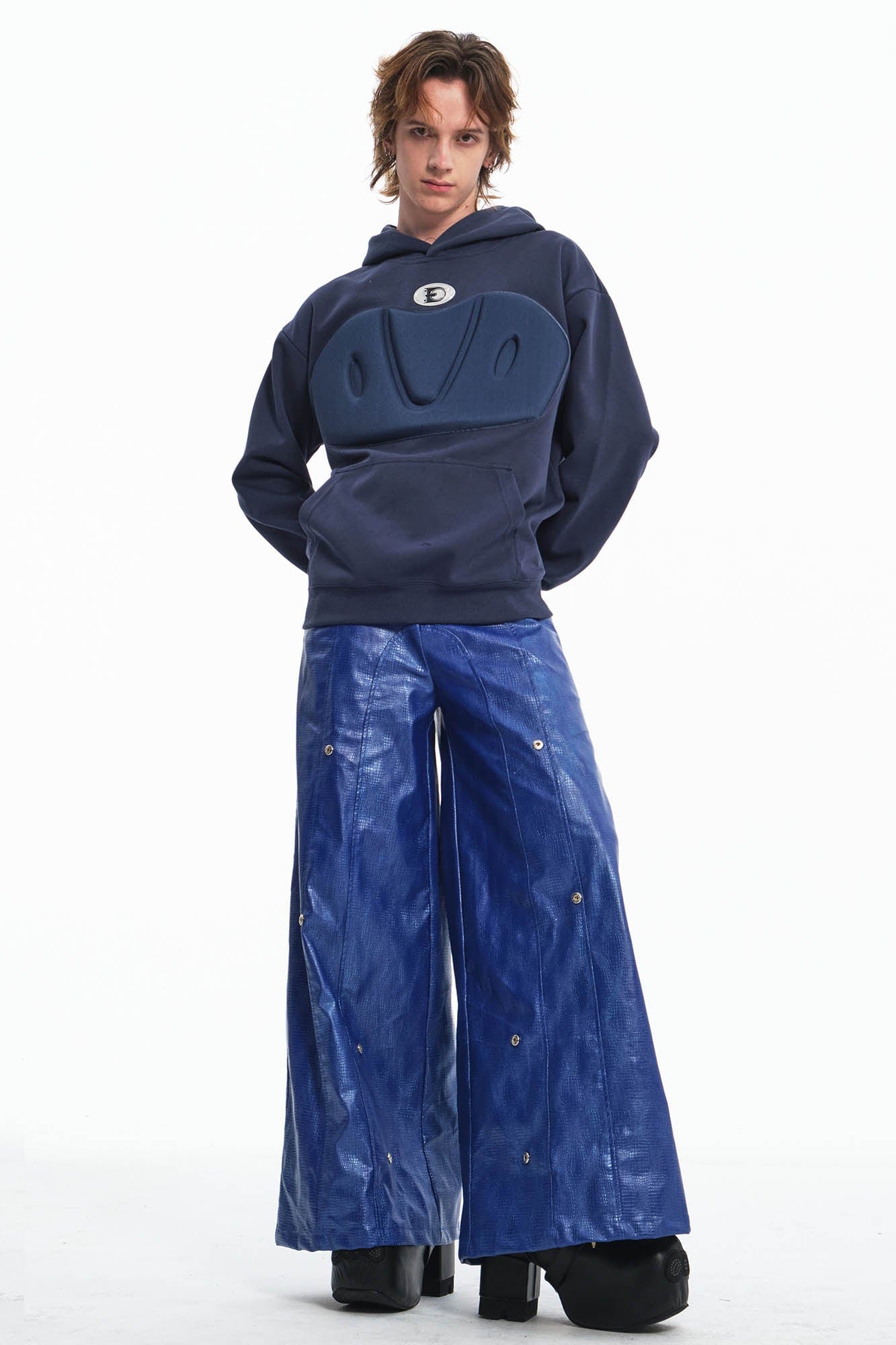 EMBRYO Impact Guard Padded Hoodie, premium urban and streetwear designers apparel on PROJECTISR.com, EMBRYO