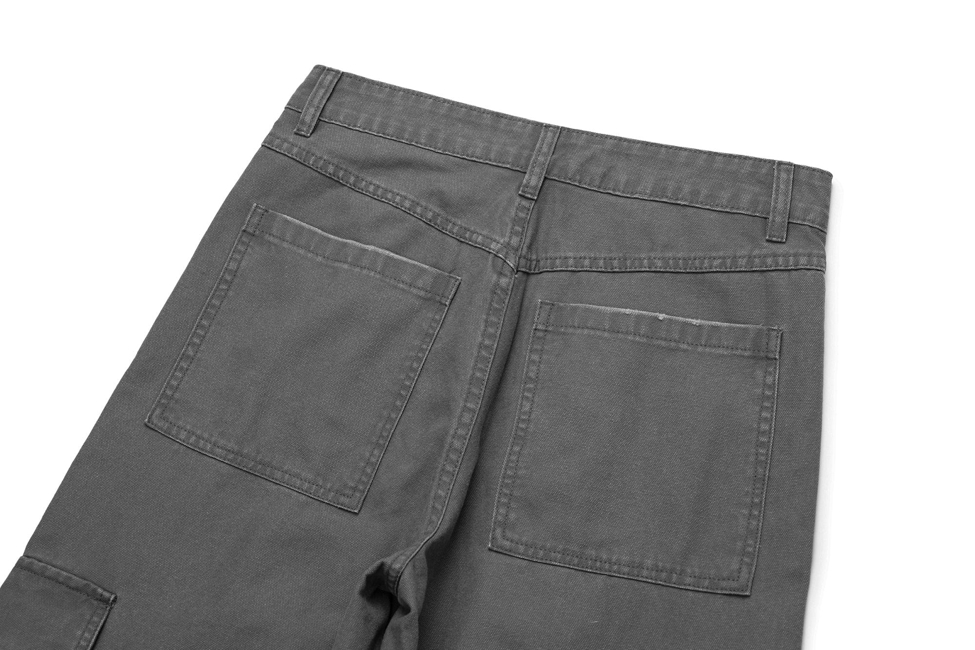 OKAYTHXBYE Pleated Utility Baggy Cargo Pants, premium urban and streetwear designers apparel on PROJECTISR.com, OKAYTHXBYE