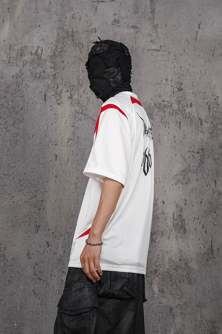 UNDERWATER Demon Eye Mesh Jersey White, premium urban and streetwear designers apparel on PROJECTISR.com, UNDERWATER
