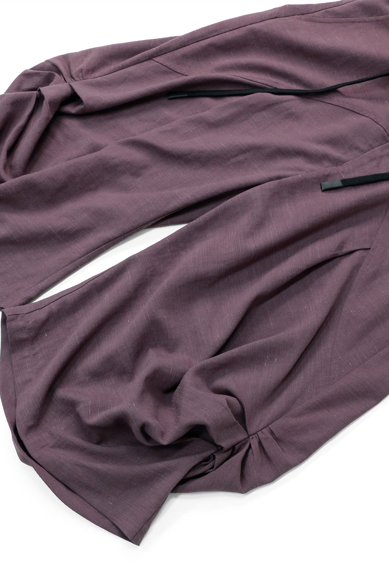 RELABEL Tencel-Acetate Ruched Oversized Shorts, premium urban and streetwear designers apparel on PROJECTISR.com, RELABEL