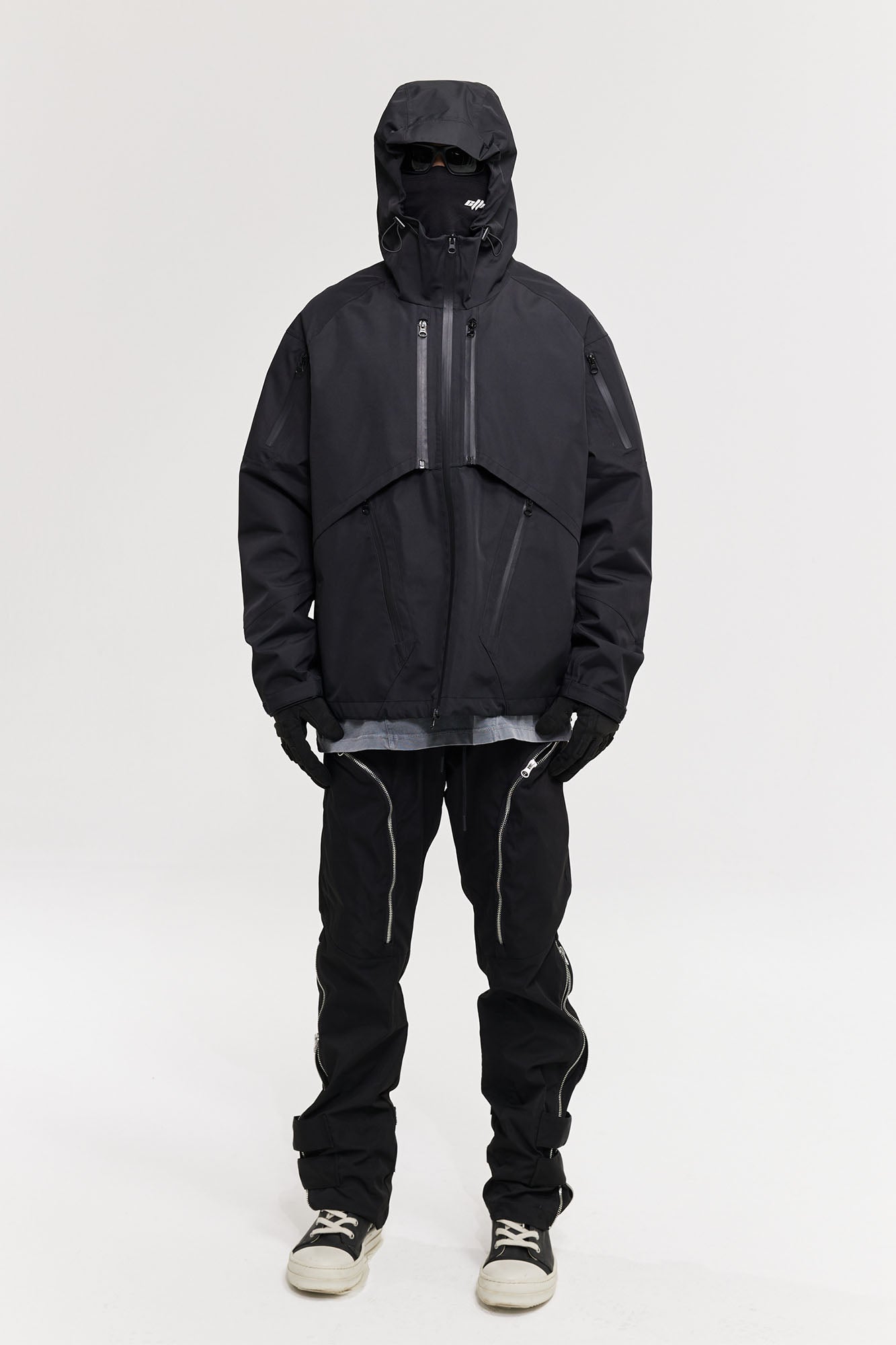 CATSSTAC Layered Multi-Pocket Waterproof Hooded Jacket, premium urban and streetwear designers apparel on PROJECTISR.com, CATSSTAC