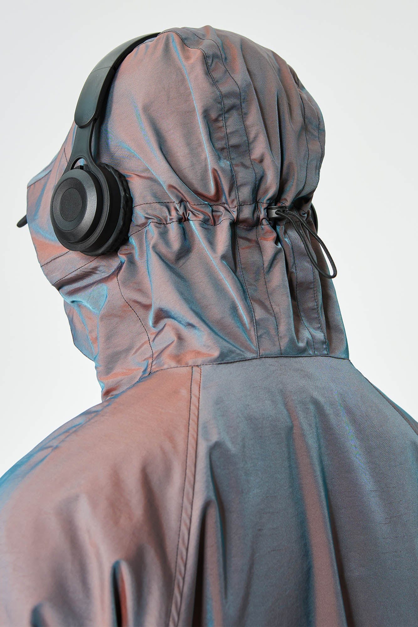 SILENSTORM Gradient Hooded Pullover Windbreaker, premium urban and streetwear designers apparel on PROJECTISR.com, SILENSTORM