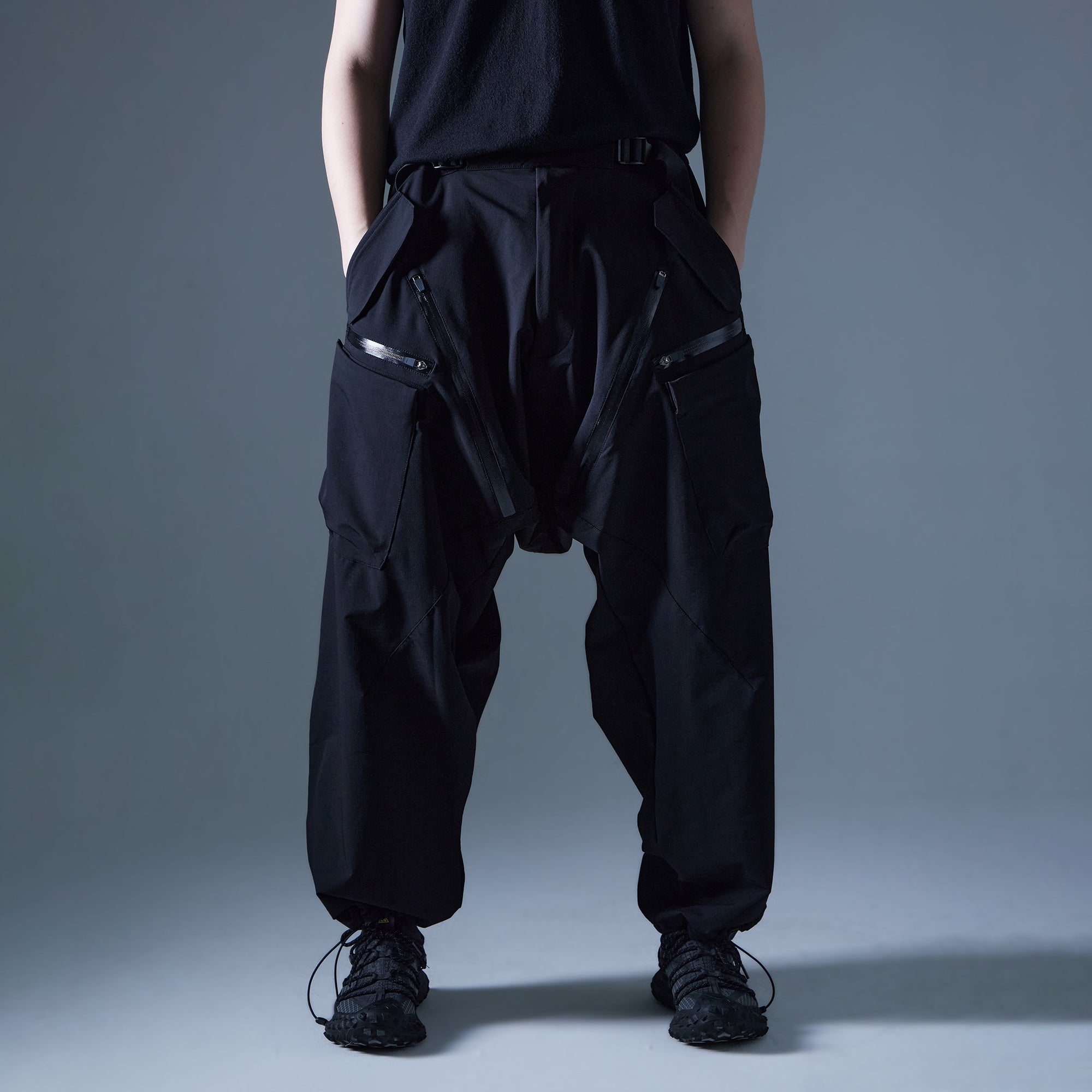 SILENSTORM Techwear Drop-Crotch Trousers