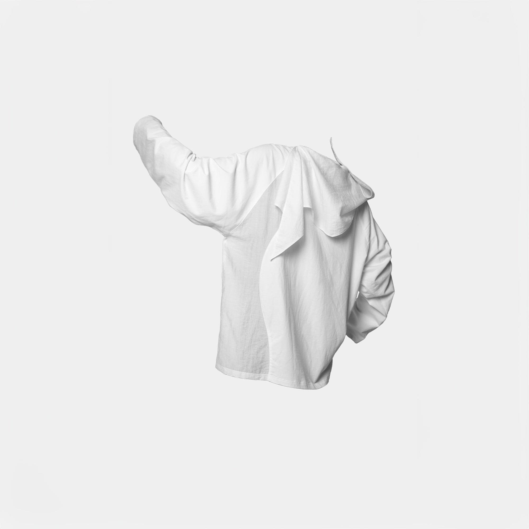 RELABEL Deconstructed Scarf Long-Sleeve Tee, premium urban and streetwear designers apparel on PROJECTISR.com, RELABEL