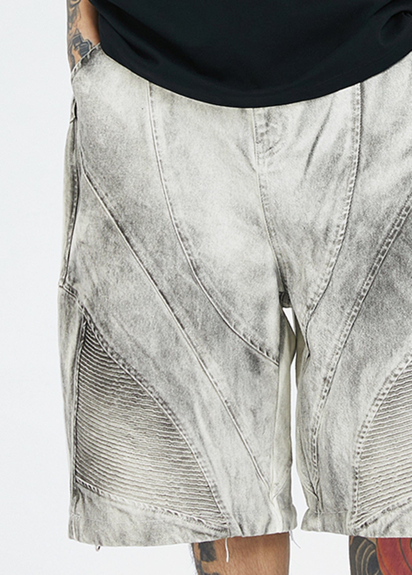 F2CE Distressed Detachable Parachute Pants, premium urban and streetwear designers apparel on PROJECTISR.com, F2CE