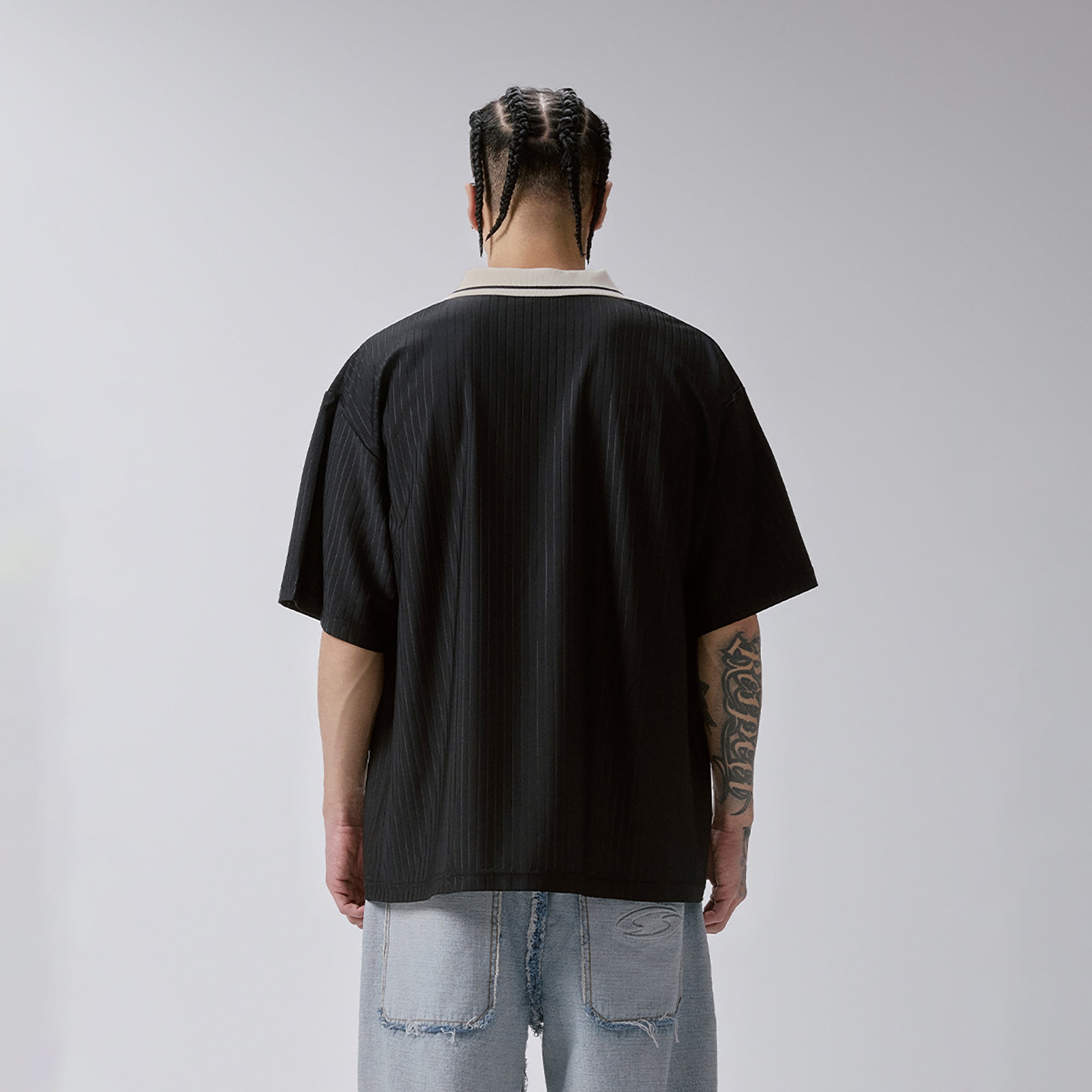 F2CE Retro Sport Contrast Polo Jersey, premium urban and streetwear designers apparel on PROJECTISR.com, F2CE