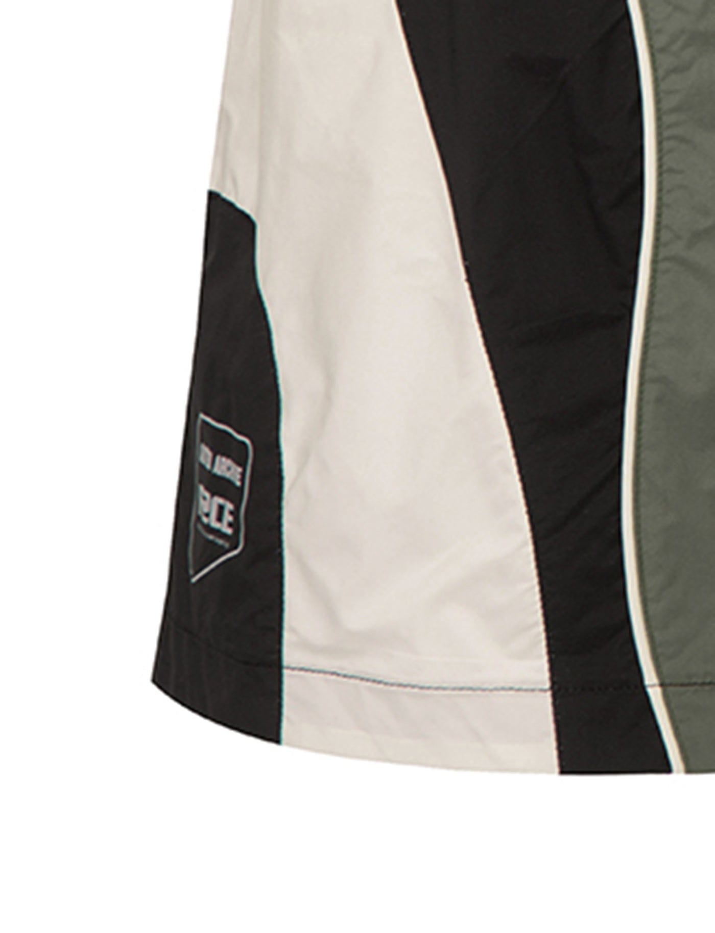 F2CE Spliced Color Block Logo Shorts, premium urban and streetwear designers apparel on PROJECTISR.com, F2CE