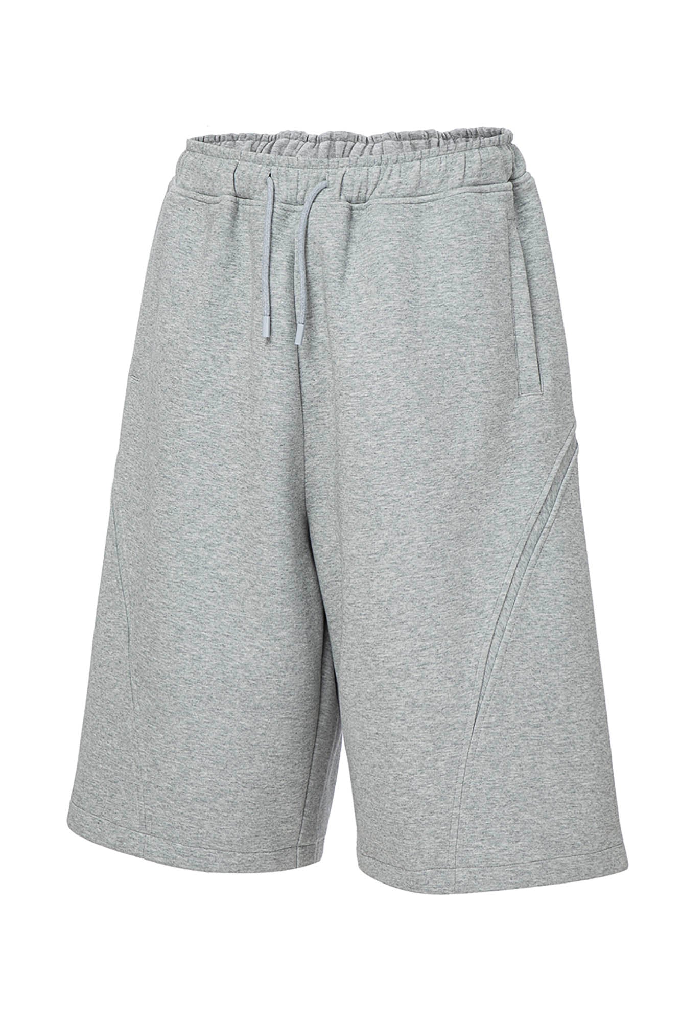 F2CE Curved Spliced Drawstring Shorts, premium urban and streetwear designers apparel on PROJECTISR.com, F2CE