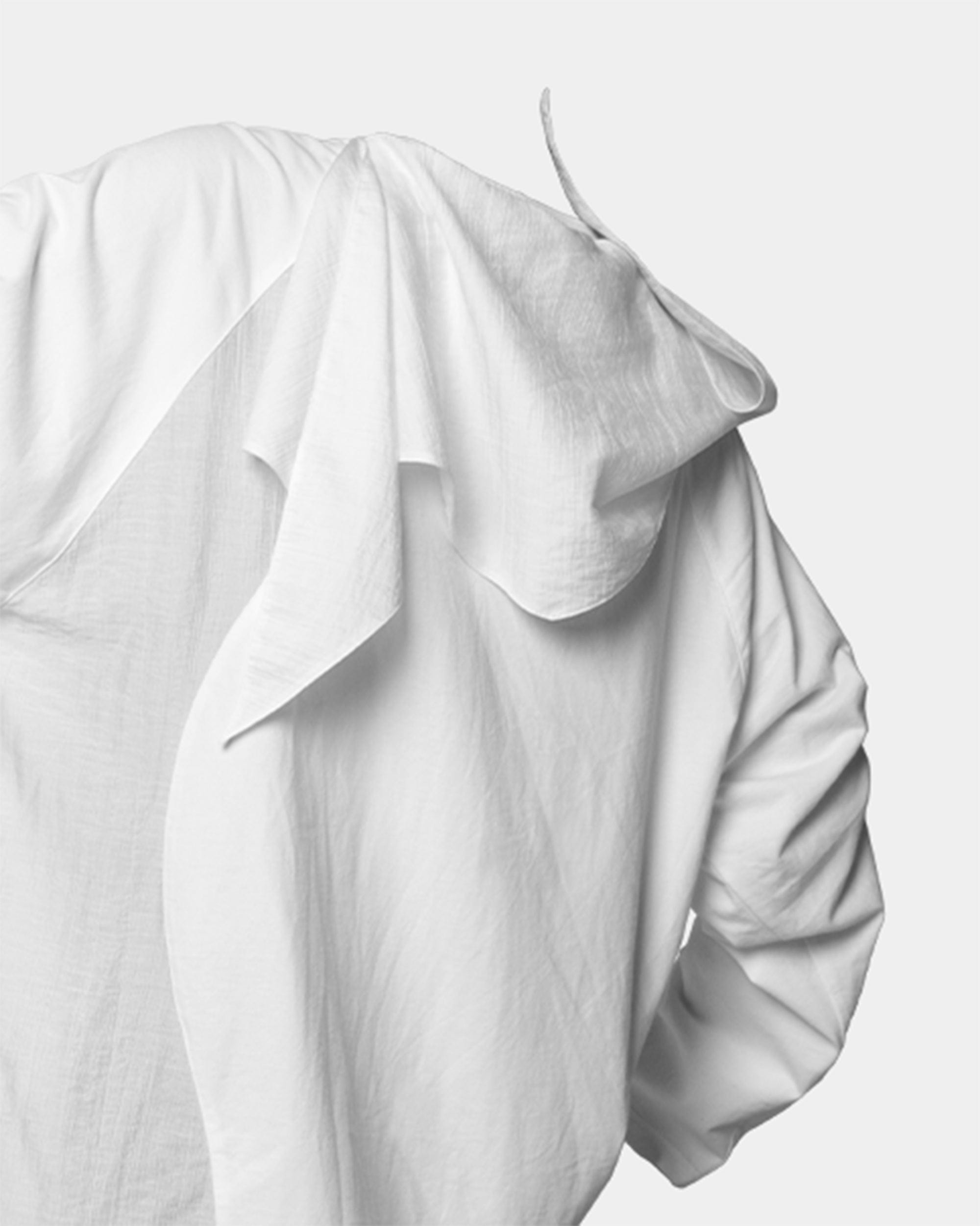 RELABEL Deconstructed Scarf Long-Sleeve Tee, premium urban and streetwear designers apparel on PROJECTISR.com, RELABEL