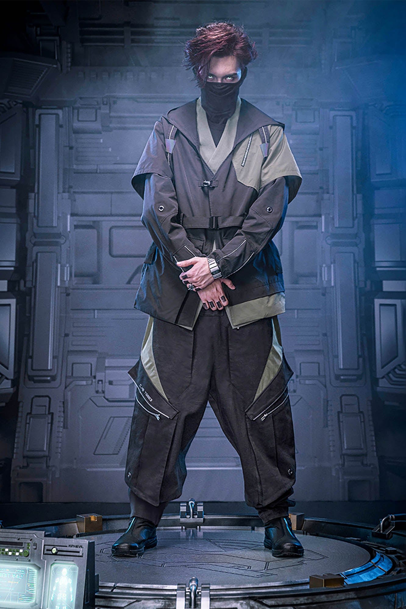 XIPHEVIL Blade Multi-Pocket Paneled Jogger Pants, premium urban and streetwear designers apparel on PROJECTISR.com, XIPHEVIL