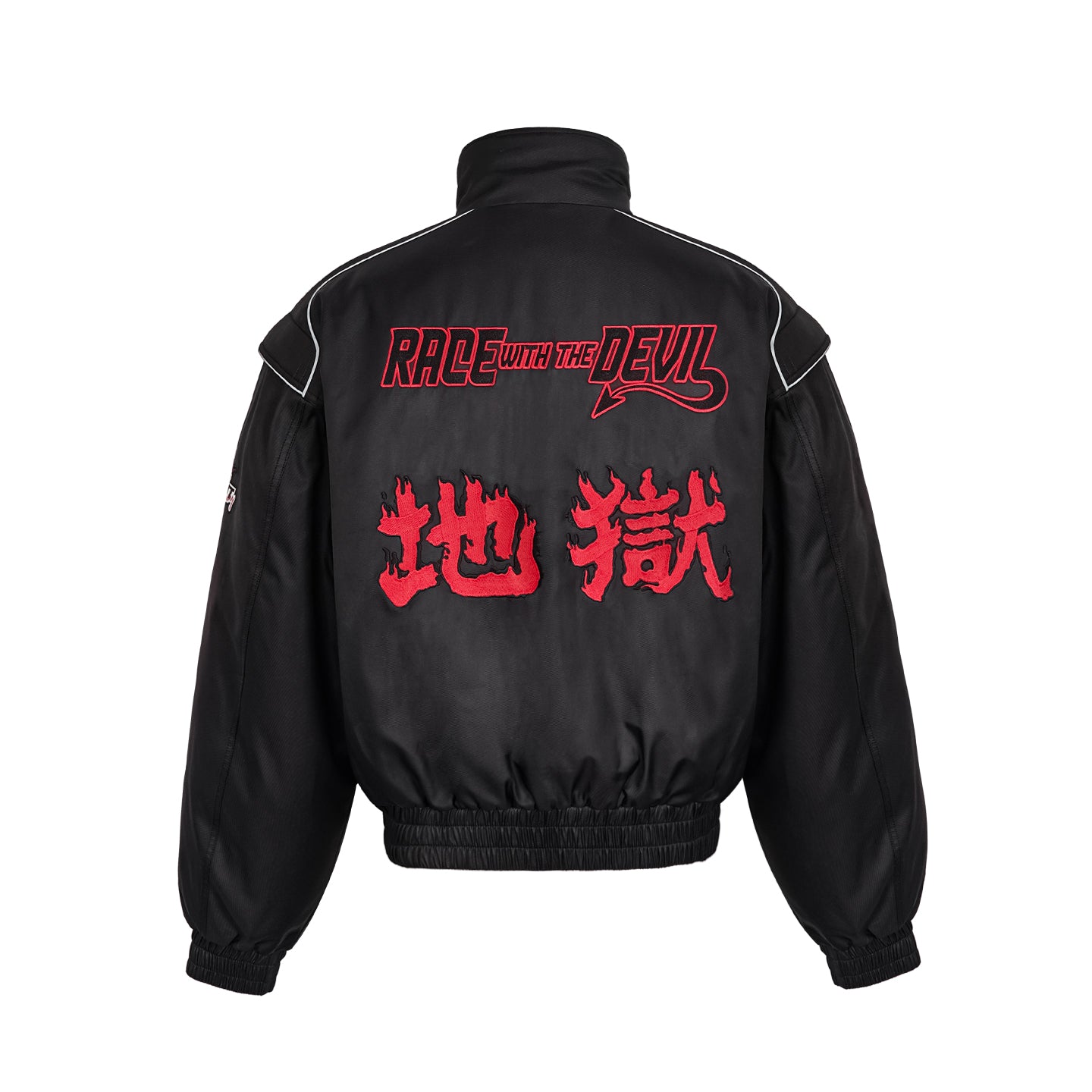 UNDERWATER Hell Racer Embroidered Padded Bomber