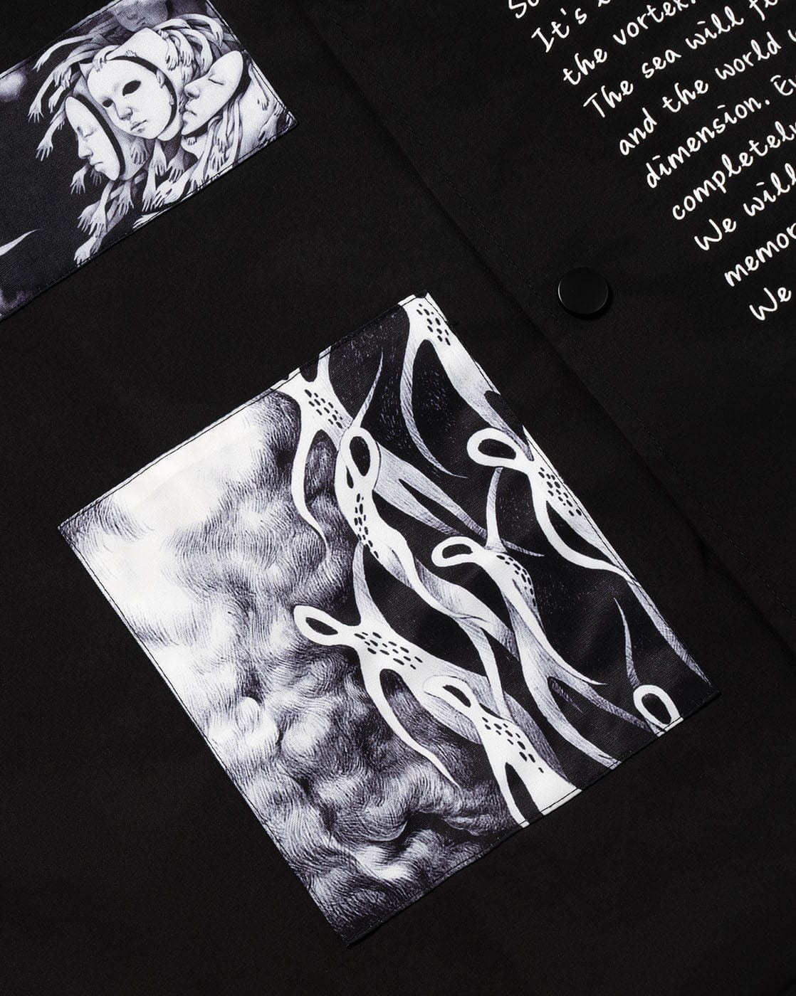 UNDER20 × MIN ZENG SOME MEMORIES OF DEATH Trench Coat, premium urban and streetwear designers apparel on PROJECTISR.com, UNDER20