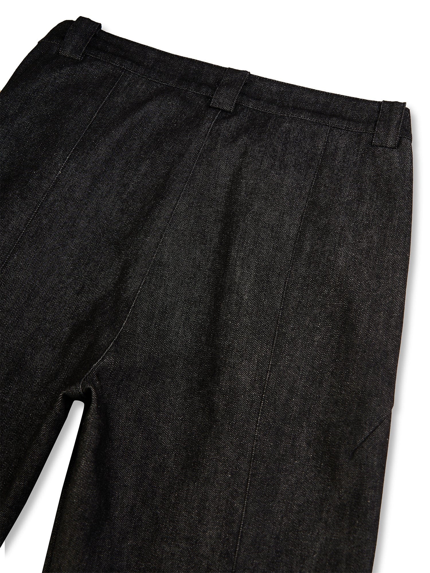 FLYERRER Abstract Graphic Flared Raw Jeans, premium urban and streetwear designers apparel on PROJECTISR.com, FLYERRER