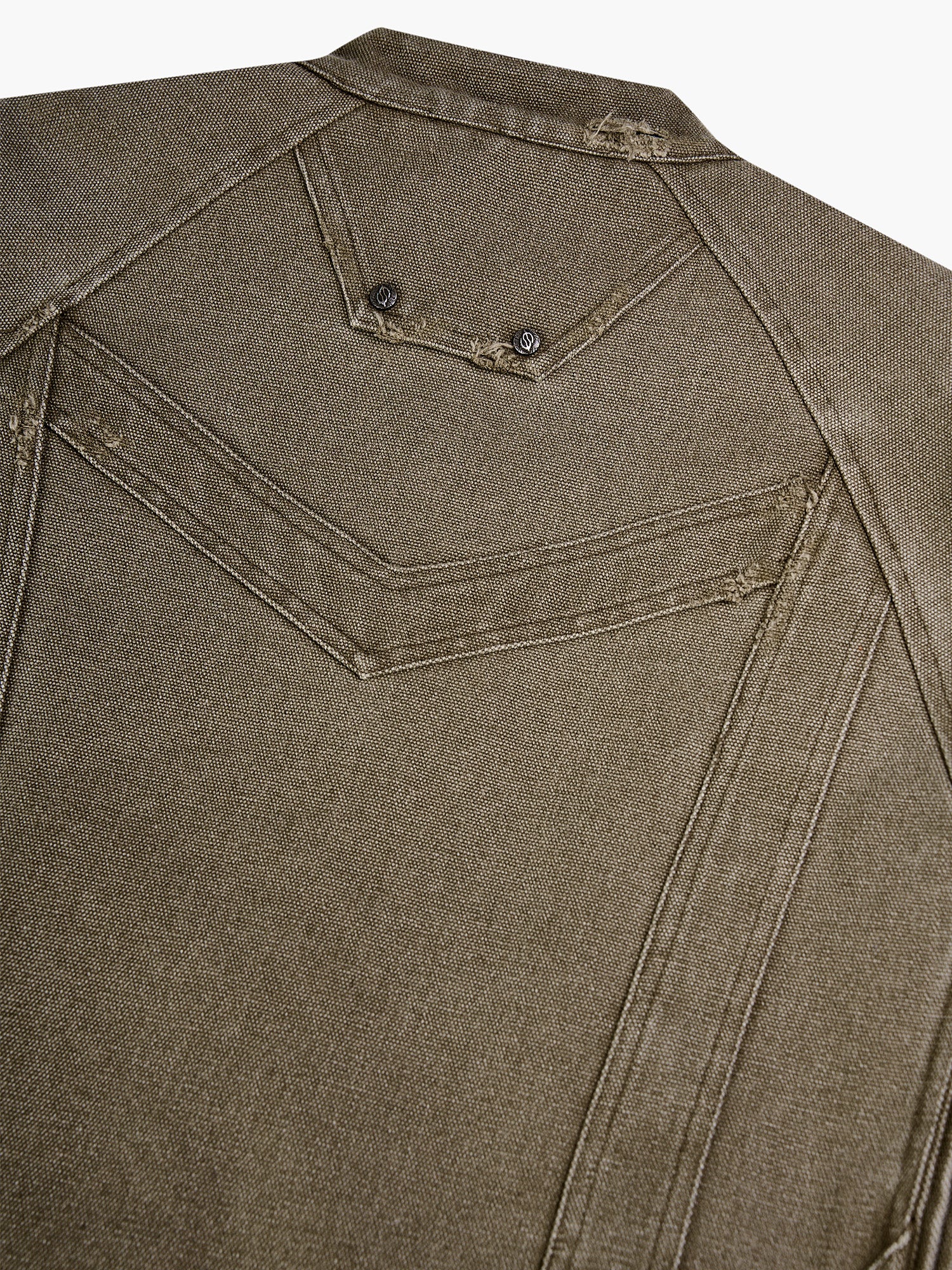 FLYERRER Panel Armor Moto Canvas Jacket, premium urban and streetwear designers apparel on PROJECTISR.com, FLYERRER