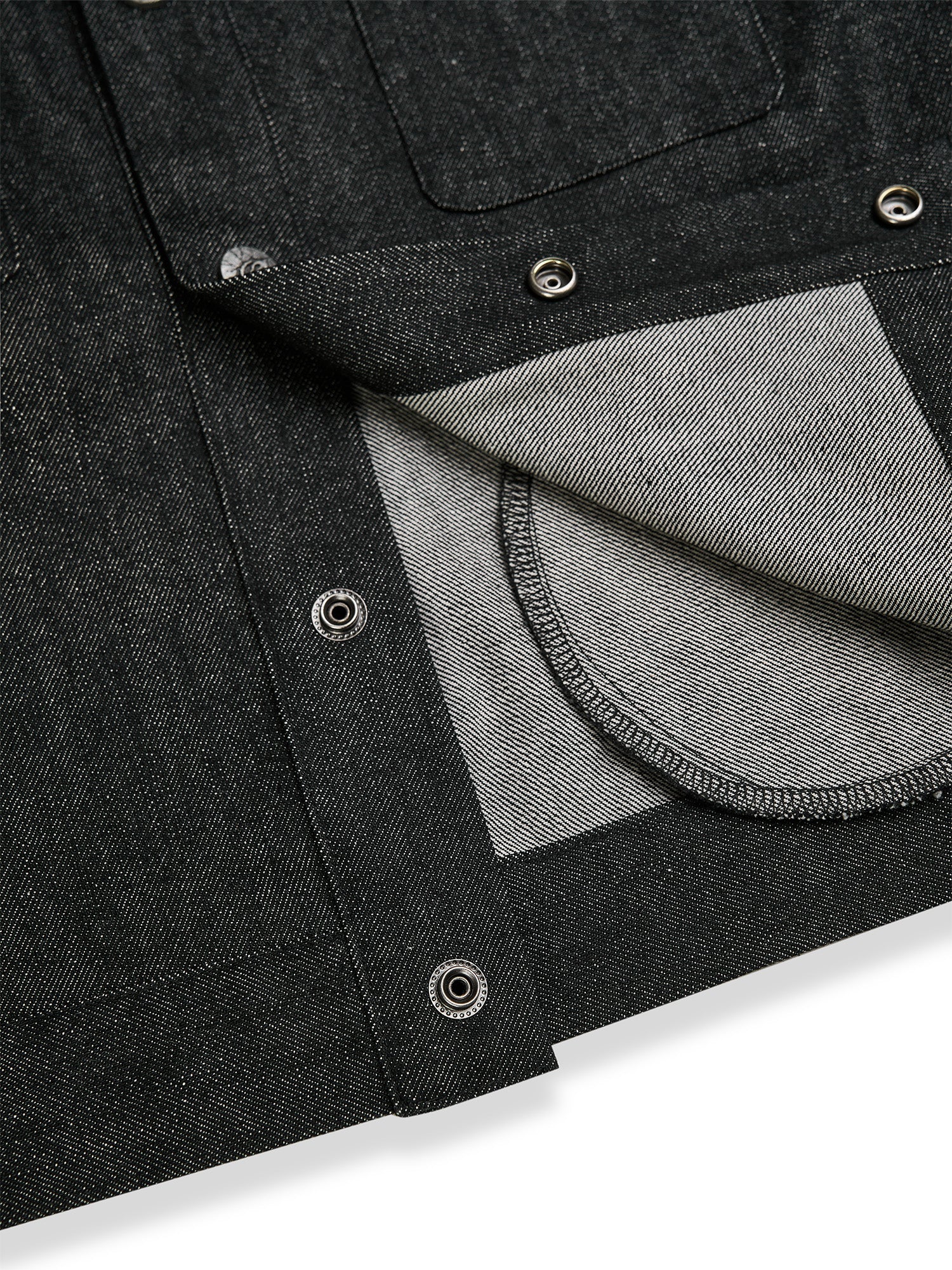 FLYERRER Serpent Cropped Raw Denim Jacket, premium urban and streetwear designers apparel on PROJECTISR.com, FLYERRER