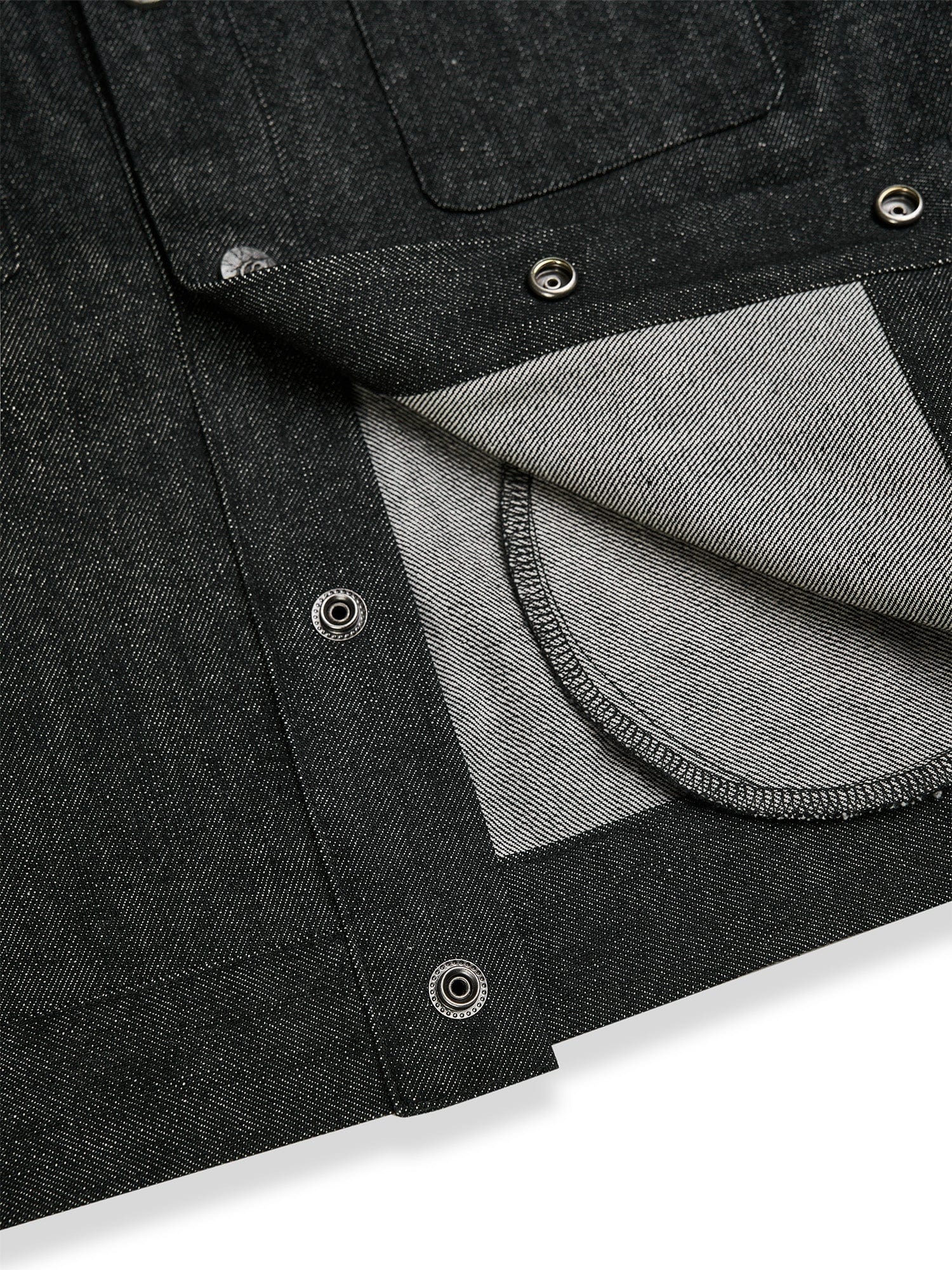 FLYERRER Serpent Cropped Raw Denim Jacket, premium urban and streetwear designers apparel on PROJECTISR.com, FLYERRER