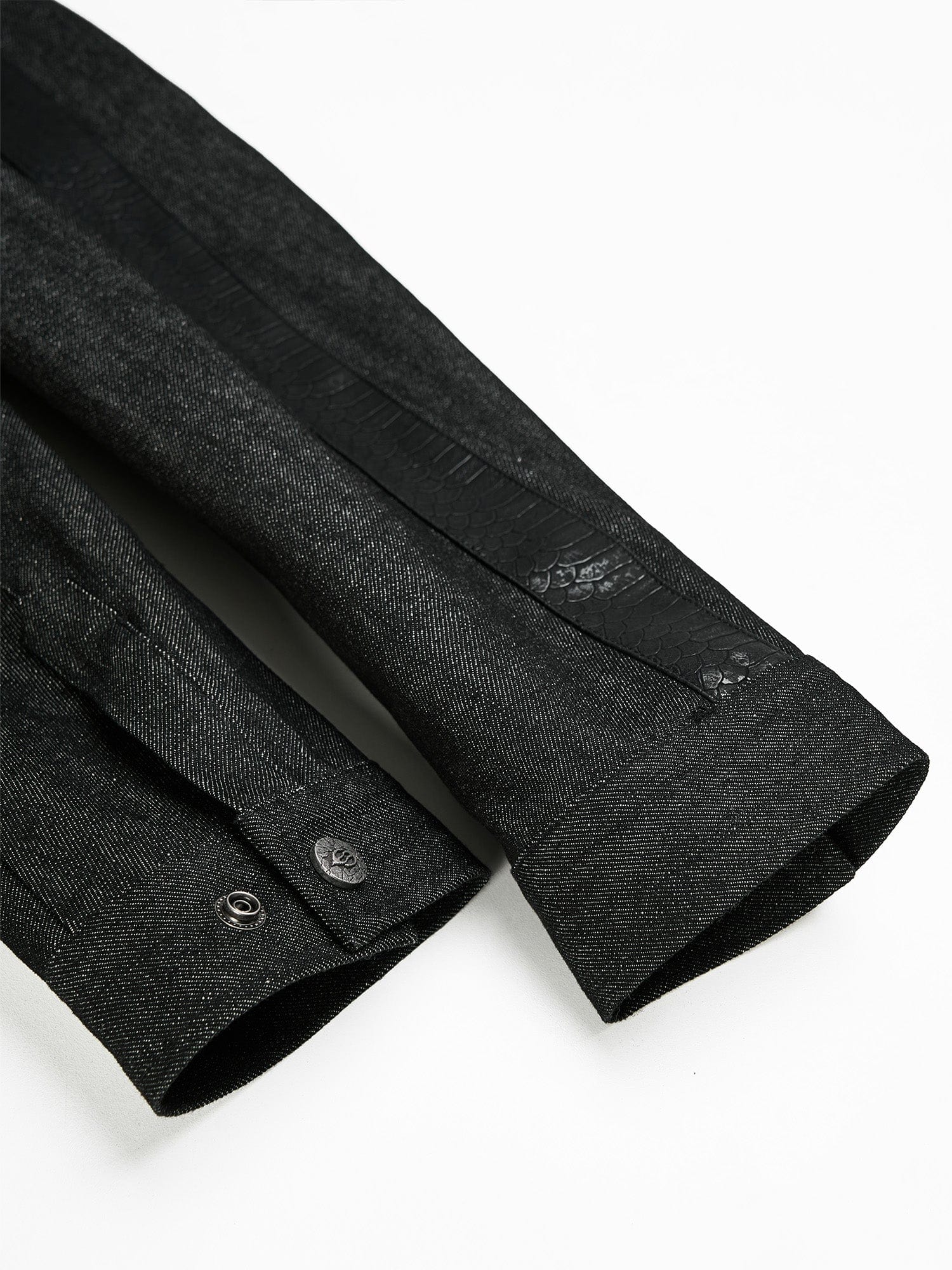 FLYERRER Serpent Cropped Raw Denim Jacket, premium urban and streetwear designers apparel on PROJECTISR.com, FLYERRER