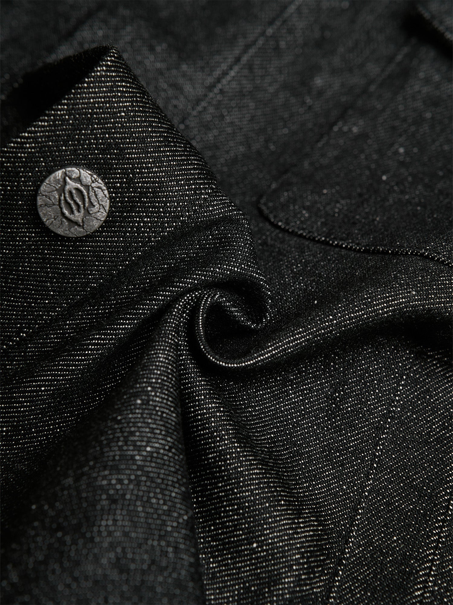 FLYERRER Serpent Cropped Raw Denim Jacket, premium urban and streetwear designers apparel on PROJECTISR.com, FLYERRER