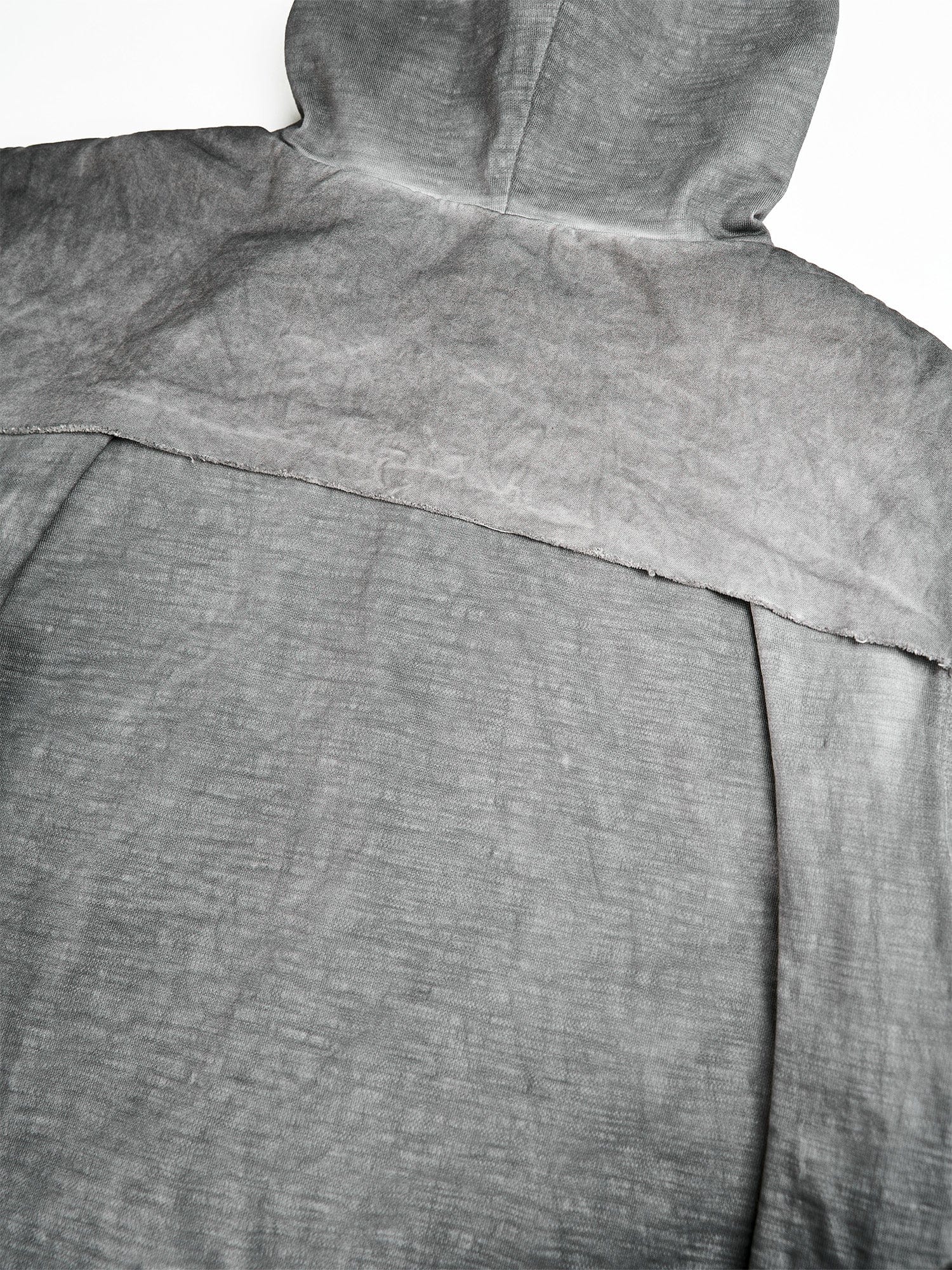 FLYERRER Distressed Layered Drawstring Hooded Jacket, premium urban and streetwear designers apparel on PROJECTISR.com, FLYERRER