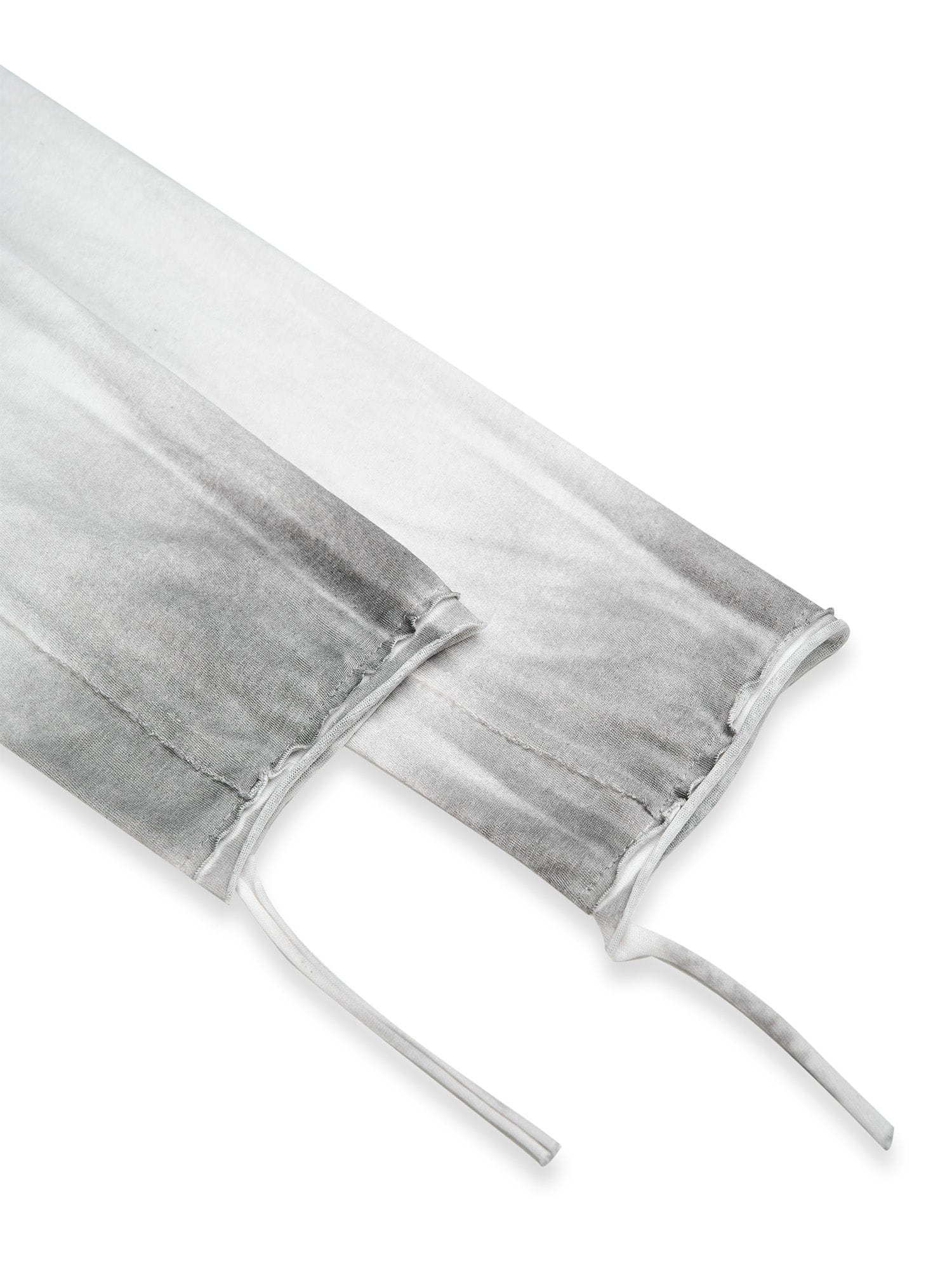 FLYERRER Washed Gradient Cross-Panel Raw-Edge Long-Sleeve Tee, premium urban and streetwear designers apparel on PROJECTISR.com, FLYERRER