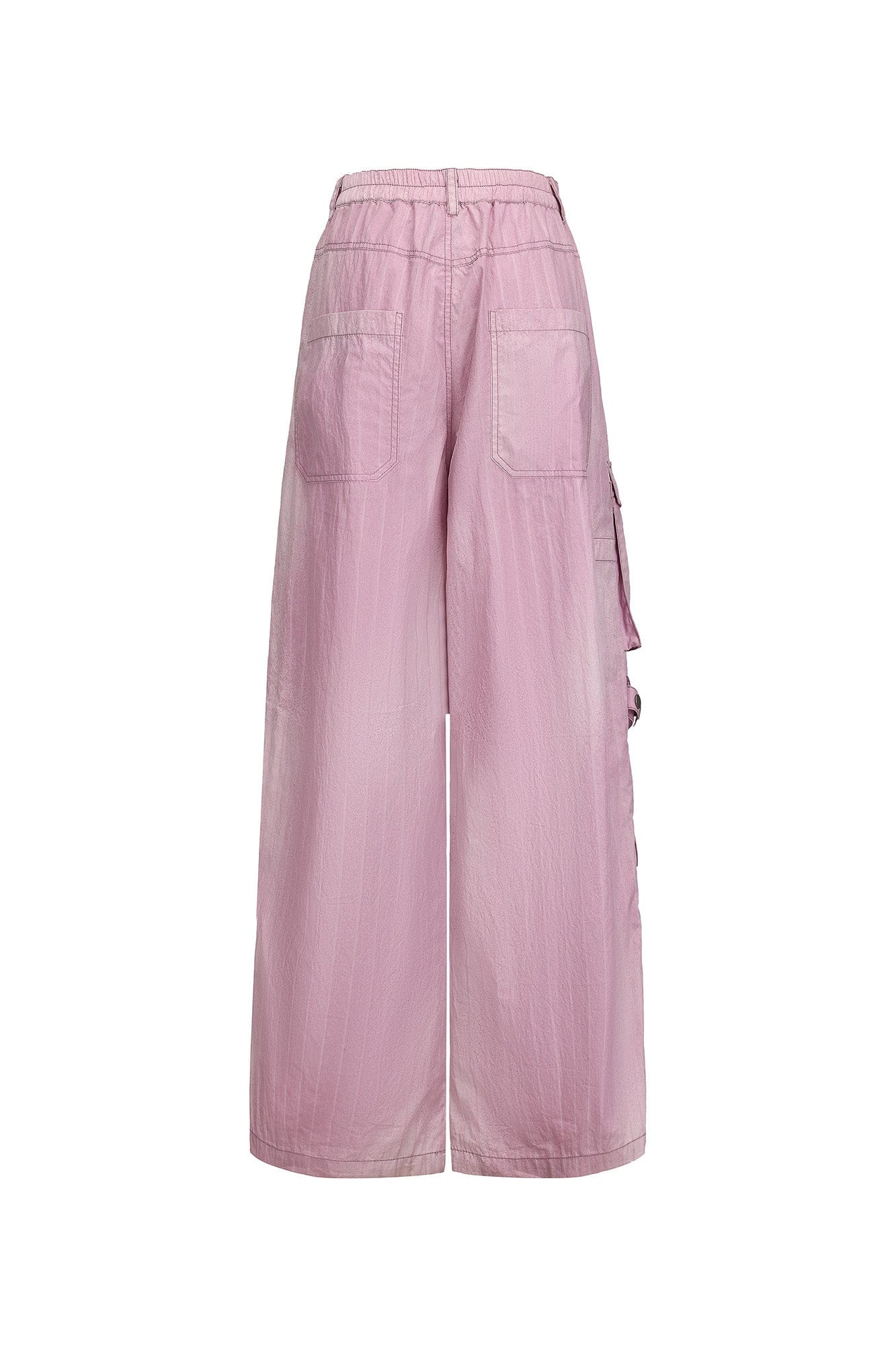 VANN VALRENCE Strap-Wrapped Striped Multi-Pocket Cargo Pants, premium urban and streetwear designers apparel on PROJECTISR.com, VANN VALRENCE