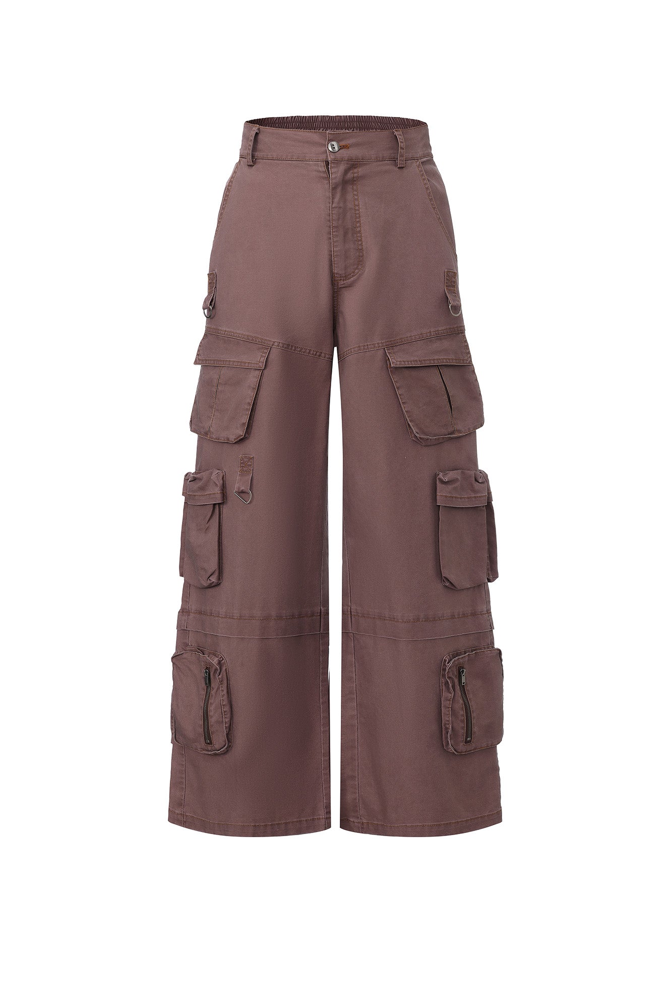 VANN VALRENCE Multi-Pocket Oversized Cotton Cargo Pants, premium urban and streetwear designers apparel on PROJECTISR.com, VANN VALRENCE