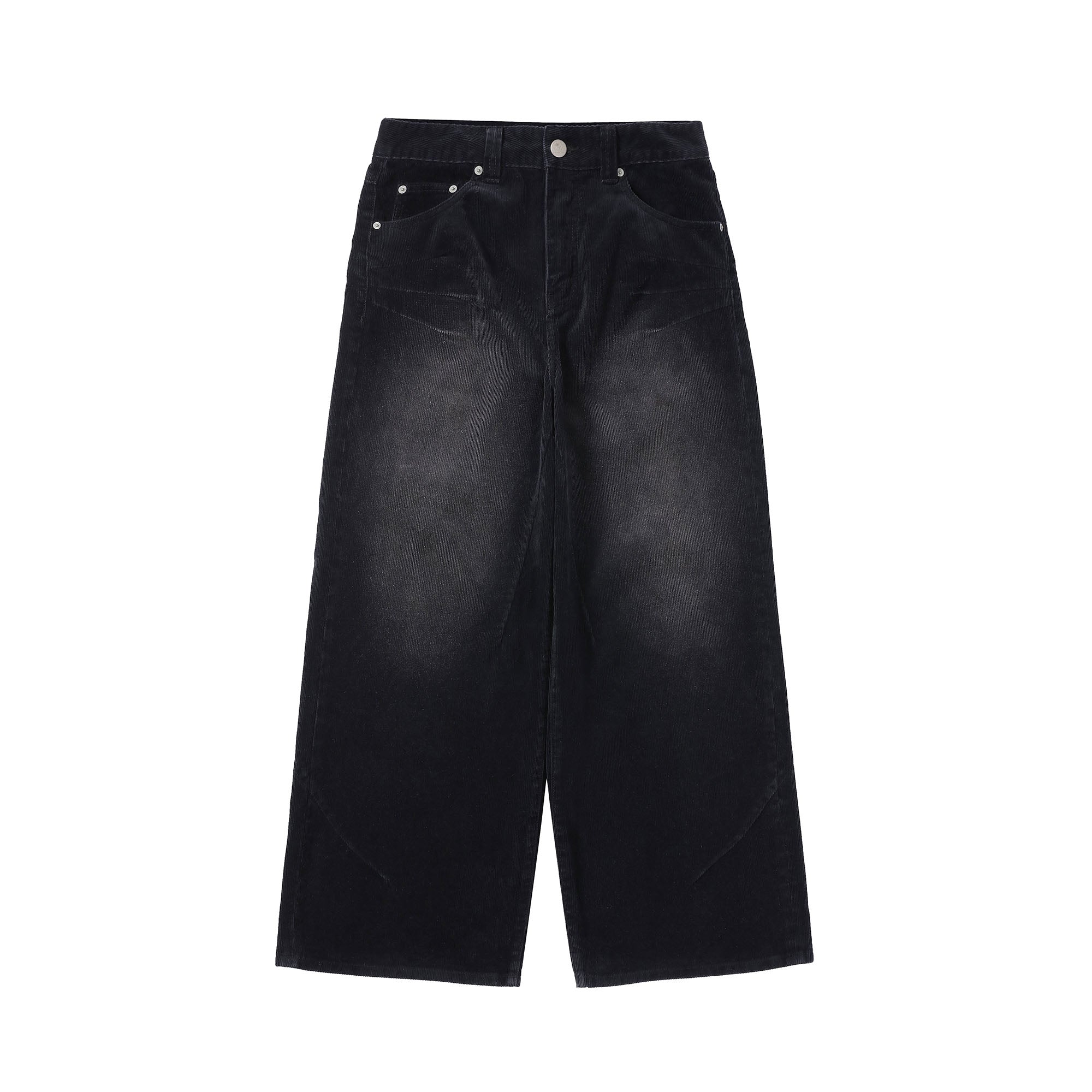 MAKEMORE Washed Oversized Corduroy Pants