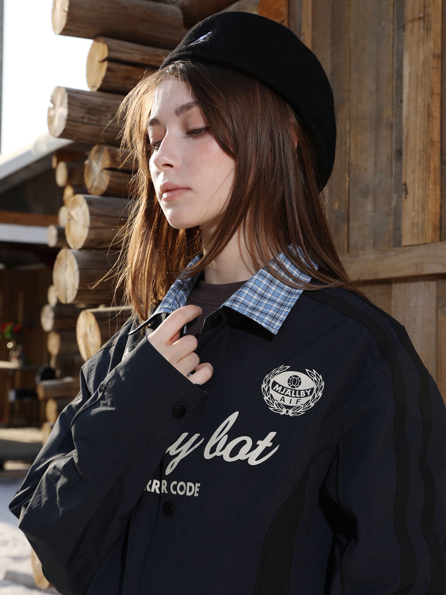 ERROR CODE ROBOT Retro Reversible Plaid Shirt