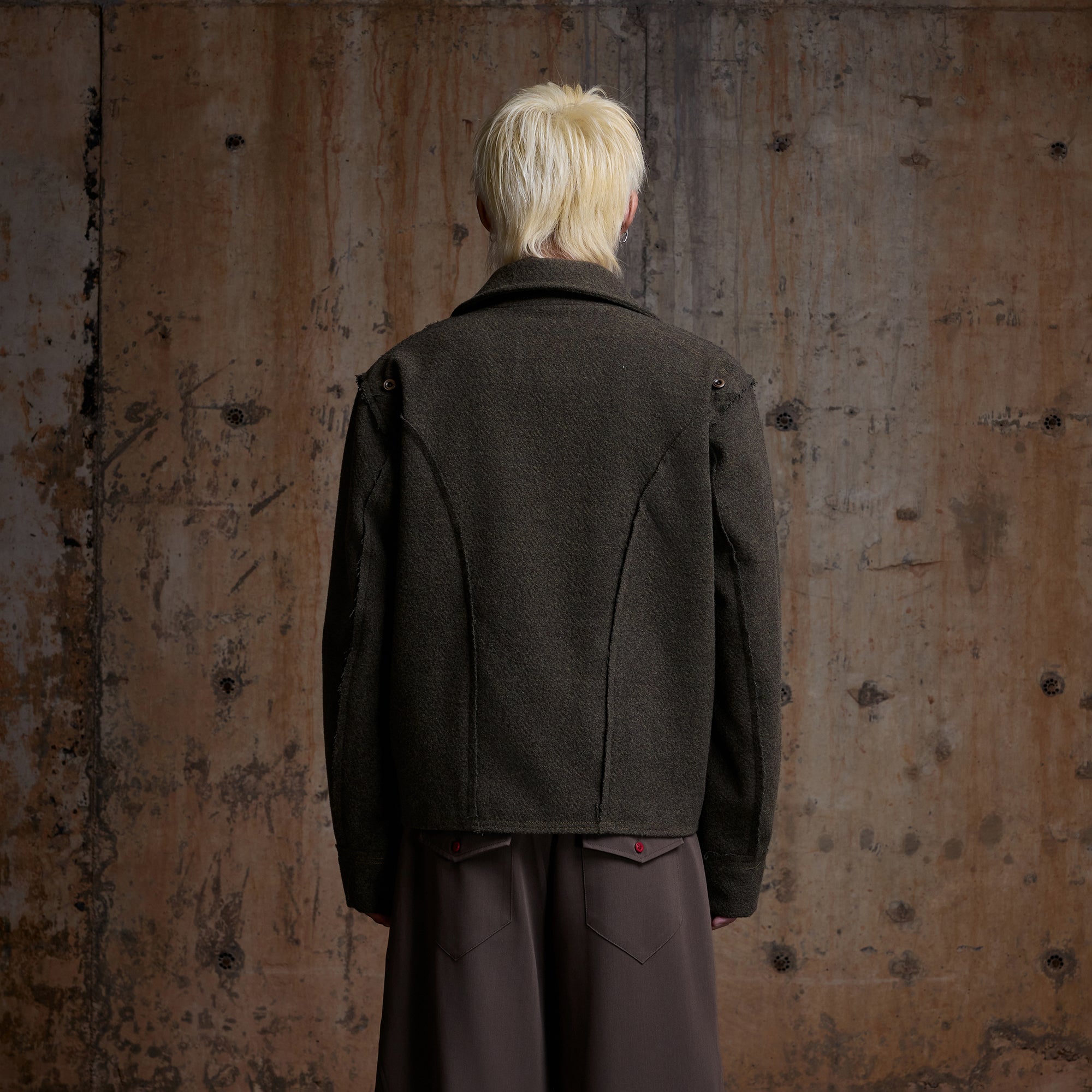 2000RSK Wool-Blend Double-Breasted Blazer