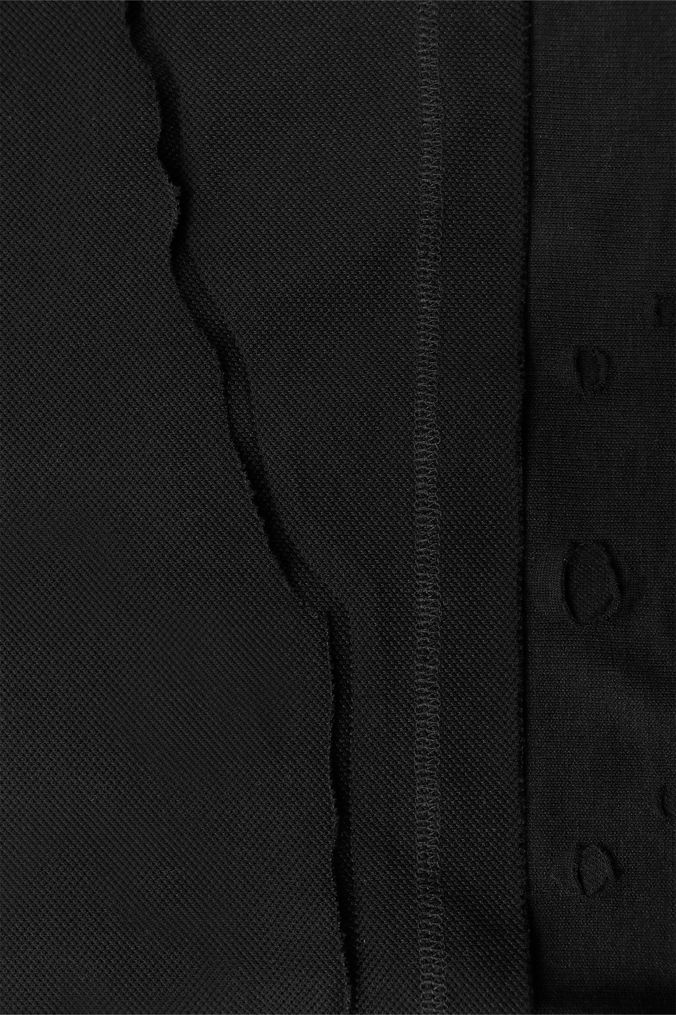 RELABEL Spliced Embroidered Polo Shirt, premium urban and streetwear designers apparel on PROJECTISR.com, RELABEL