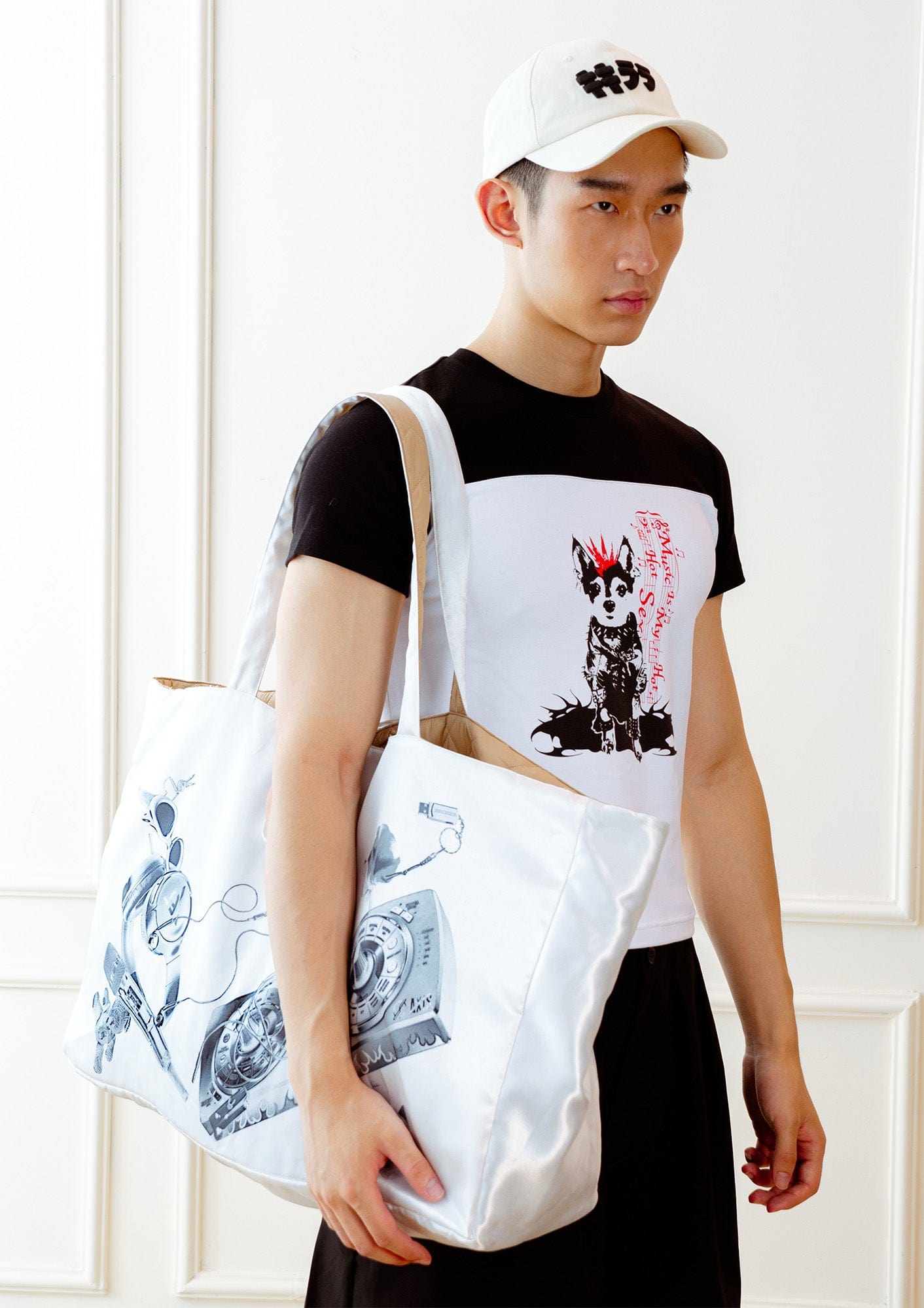 KADAKADA x AXIS Dual-Persona Graphic Reversible Tote Bag, premium urban and streetwear designers apparel on PROJECTISR.com, KADAKADA