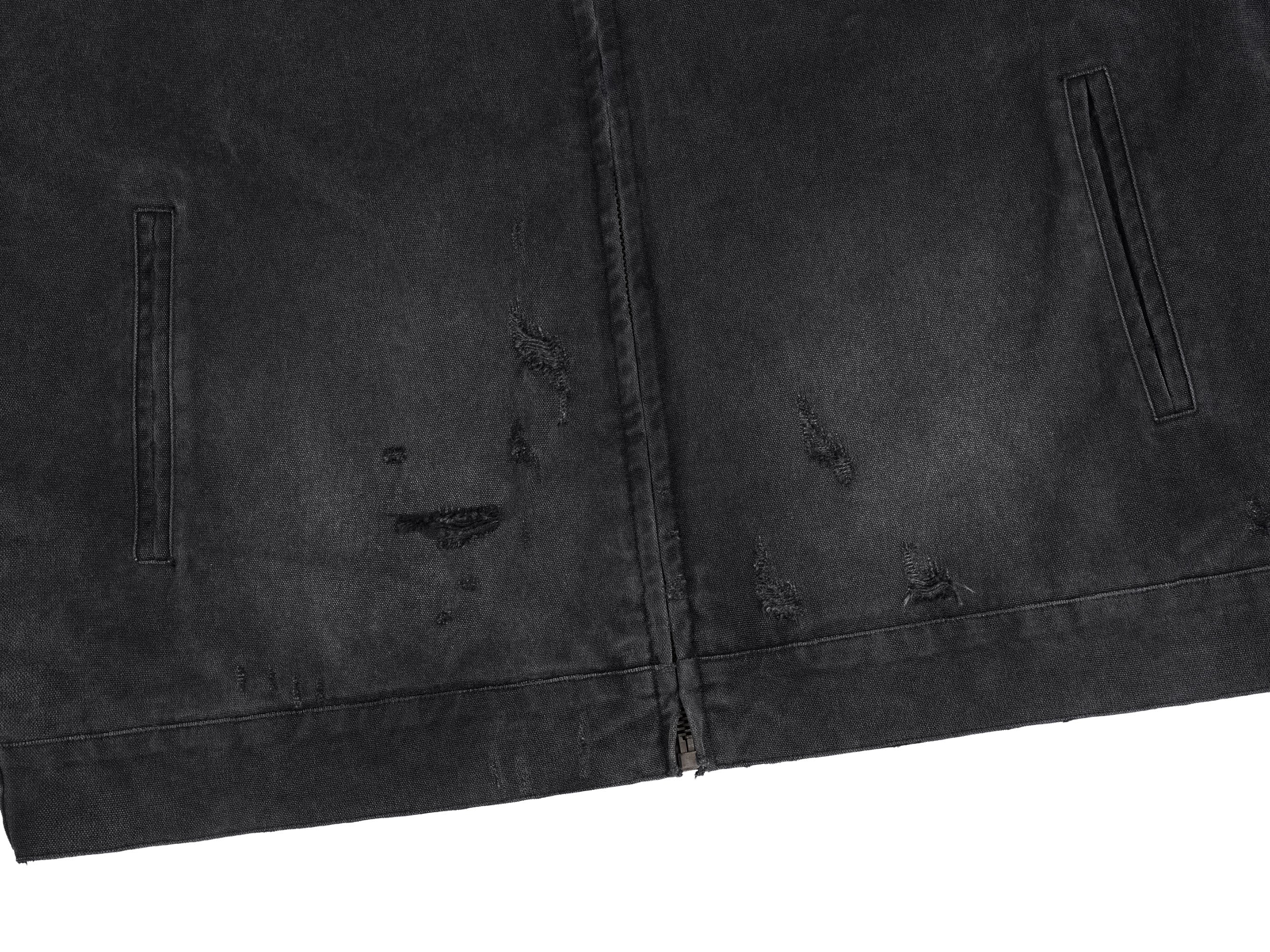 UNDERWATER Dying Art Distressed Jacket, premium urban and streetwear designers apparel on PROJECTISR.com, UNDERWATER