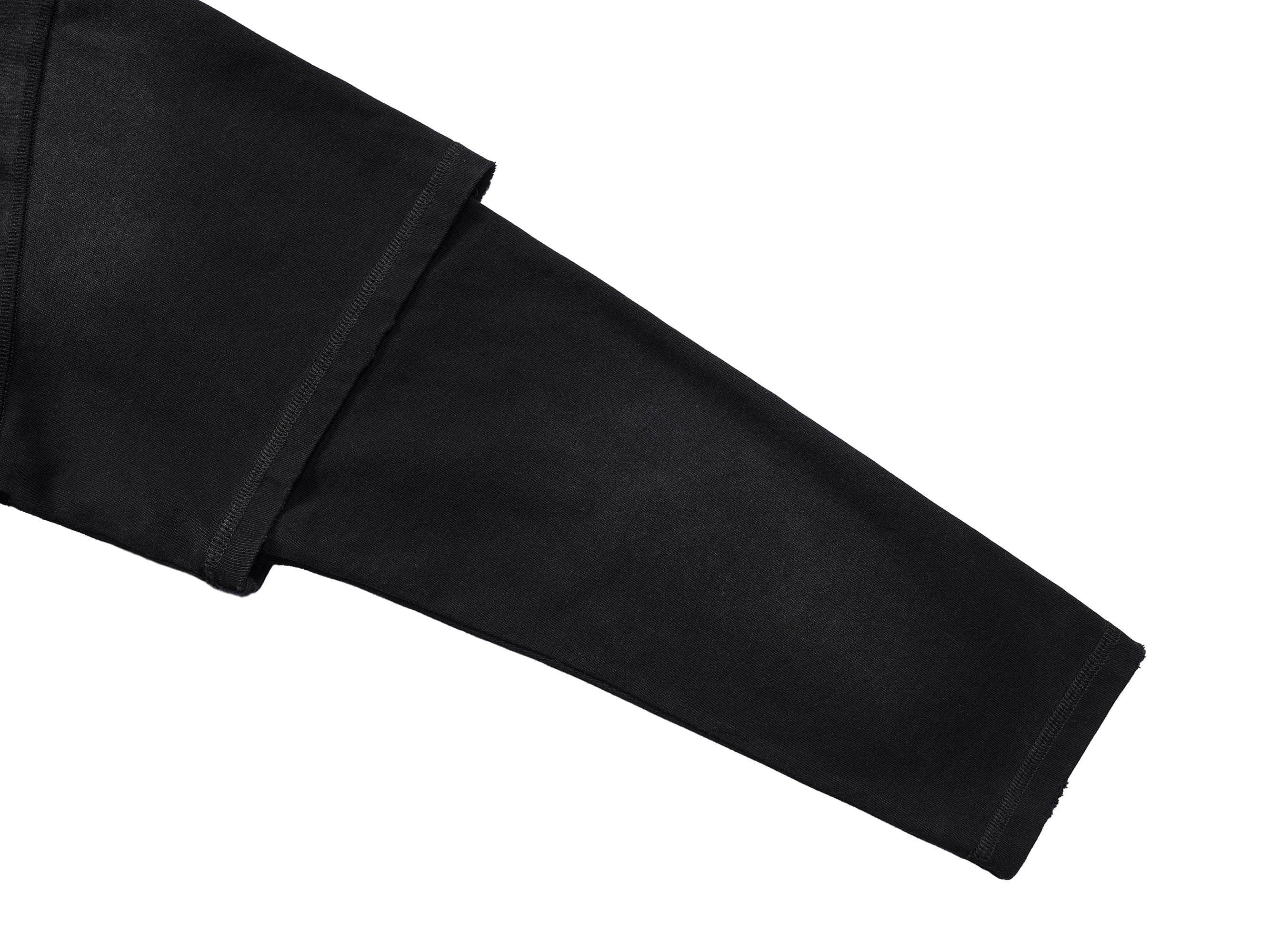 UNDERWATER The Prisoner Distressed Layered Hoodie, premium urban and streetwear designers apparel on PROJECTISR.com, UNDERWATER