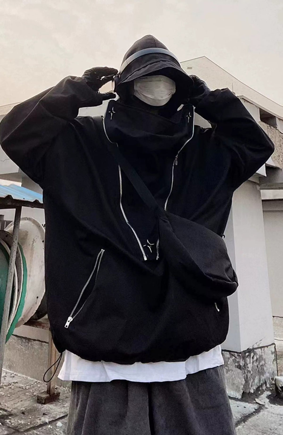 UUCSCC Utility Hooded Windbreaker Jacket