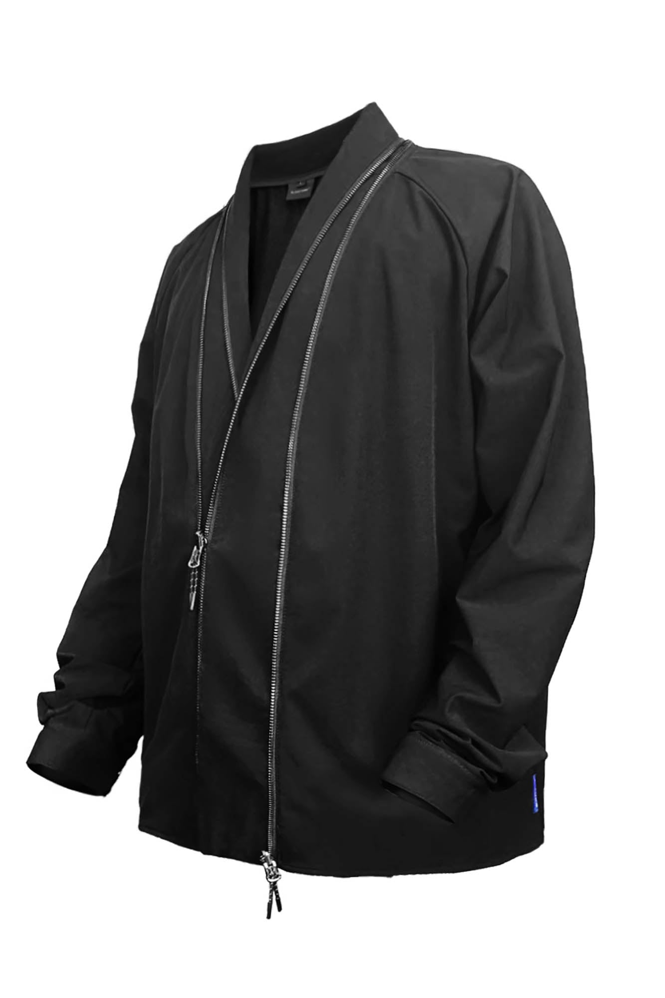 SILENSTORM Tactical Kimono Mesh Spliced Jacket, premium urban and streetwear designers apparel on PROJECTISR.com, SILENSTORM