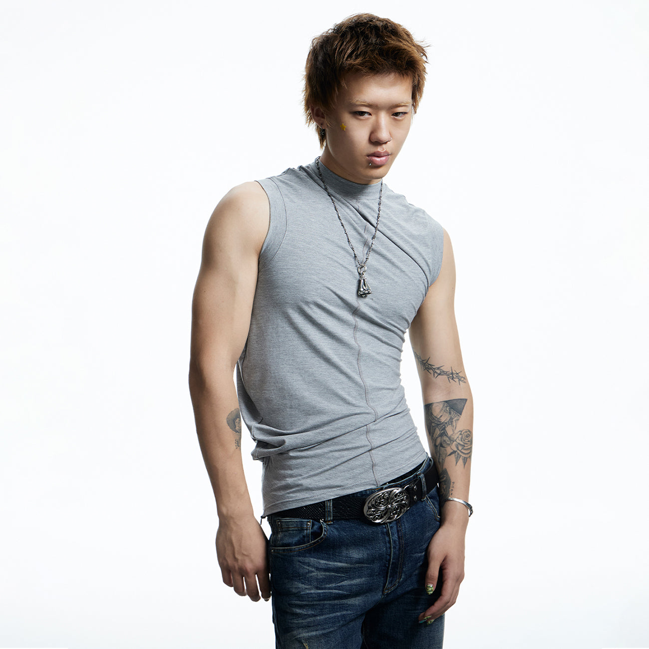 DND4DES Gothic Script Tank Top, premium urban and streetwear designers apparel on PROJECTISR.com, DND4DES