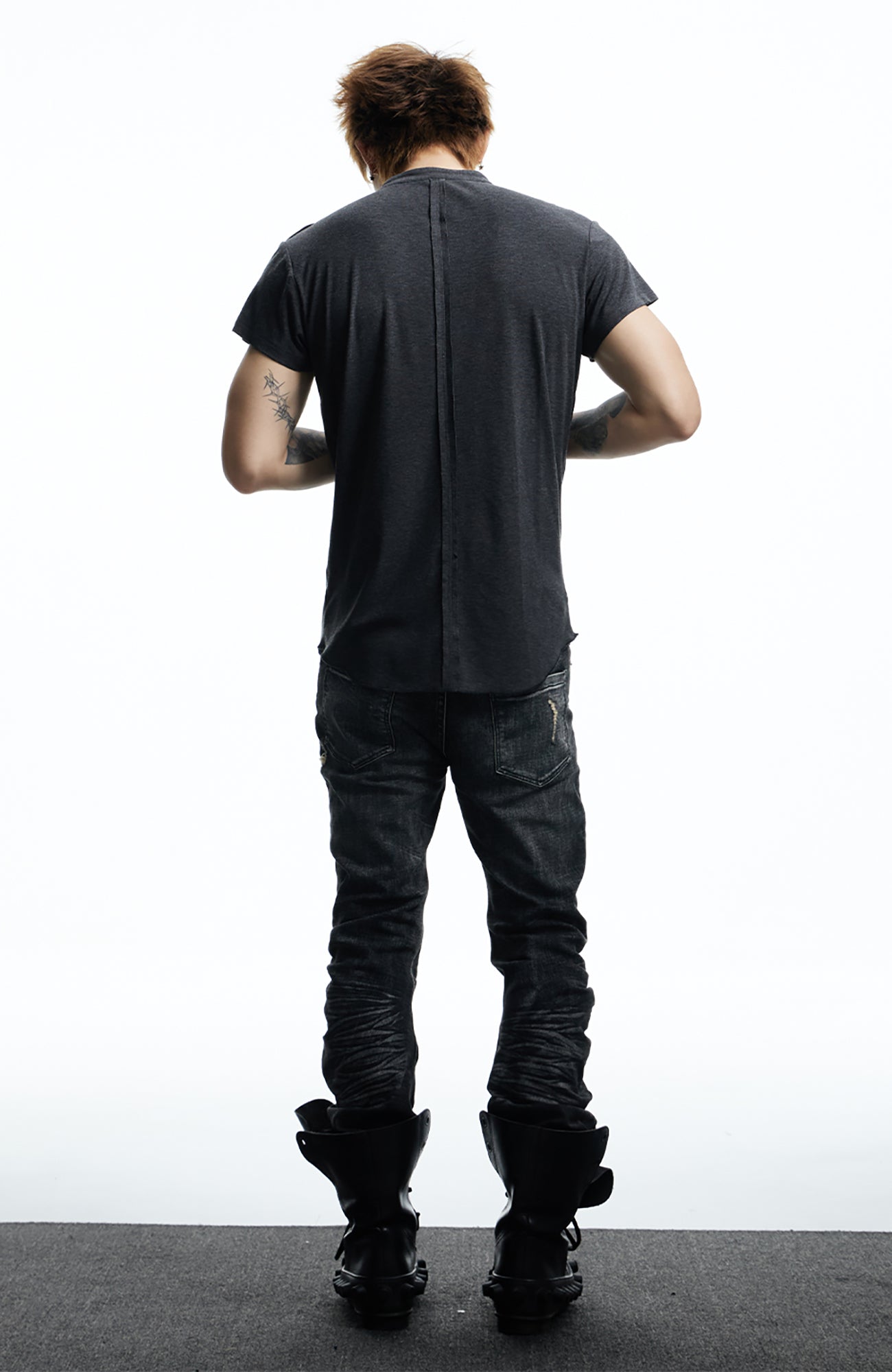 DND4DES Regal Braid Button T-Shirt, premium urban and streetwear designers apparel on PROJECTISR.com, DND4DES