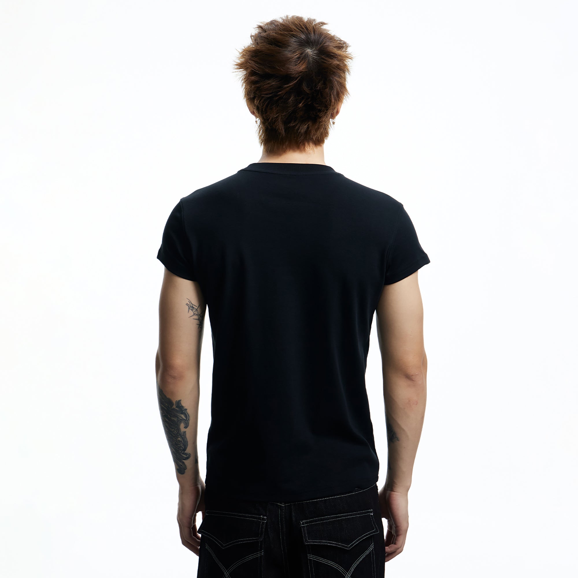 DND4DES Gothic Skull Crest T-Shirt, premium urban and streetwear designers apparel on PROJECTISR.com, DND4DES