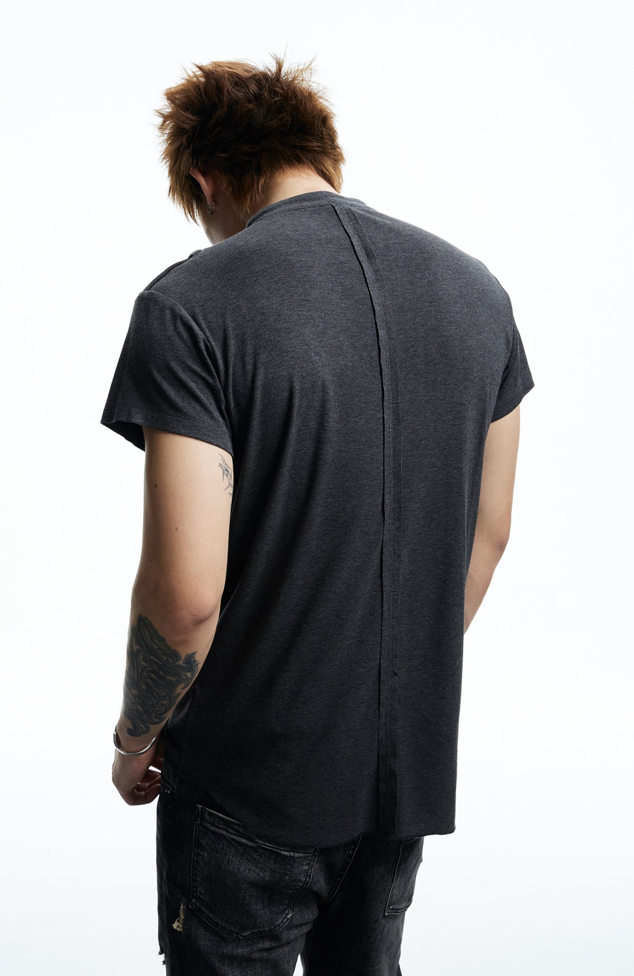 DND4DES Regal Braid Button T-Shirt, premium urban and streetwear designers apparel on PROJECTISR.com, DND4DES