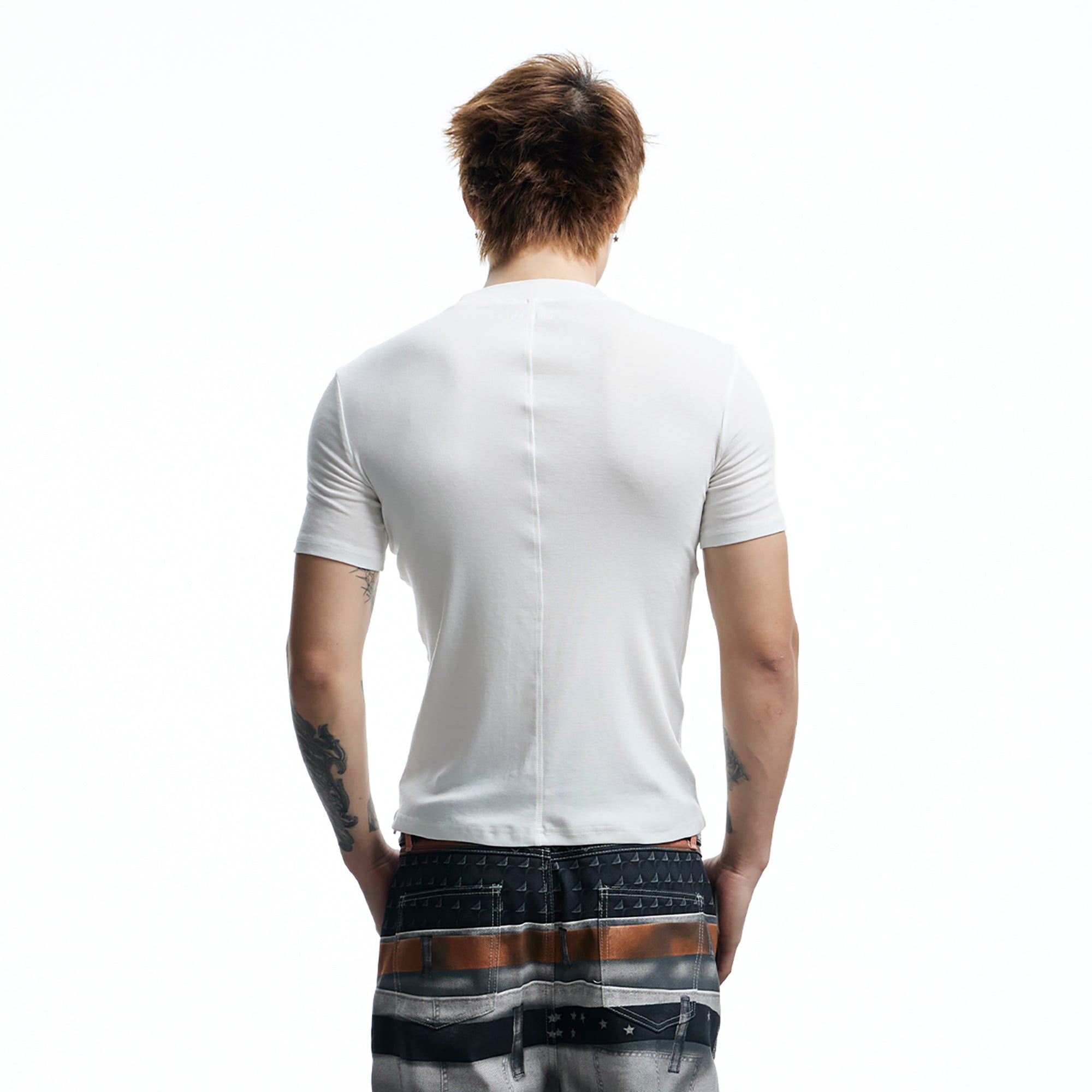 DND4DES Slim Opiate Teeth Graphic Tee, premium urban and streetwear designers apparel on PROJECTISR.com, DND4DES