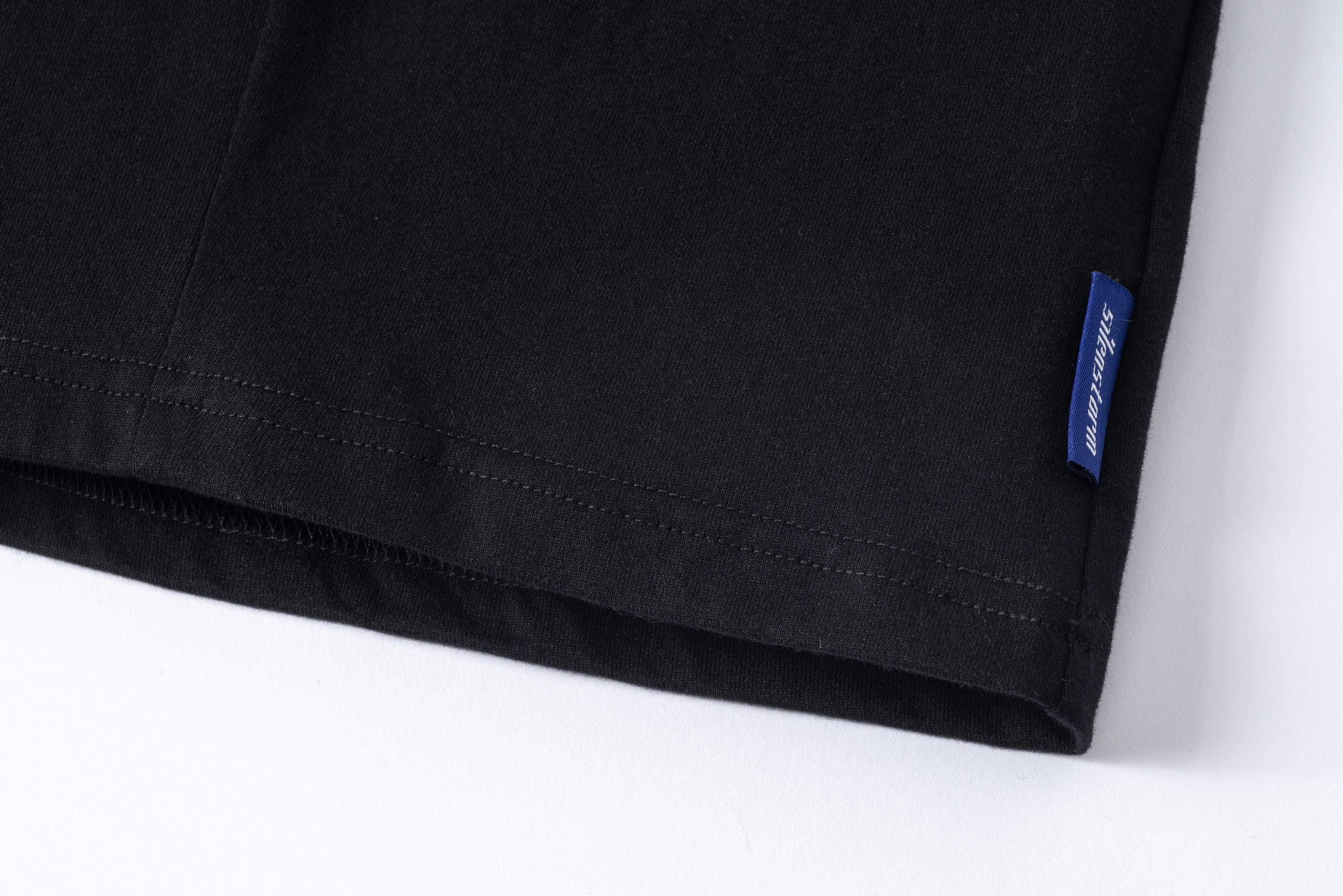 SILENSTORM Geometric Spliced Mesh T-Shirt, premium urban and streetwear designers apparel on PROJECTISR.com, SILENSTORM