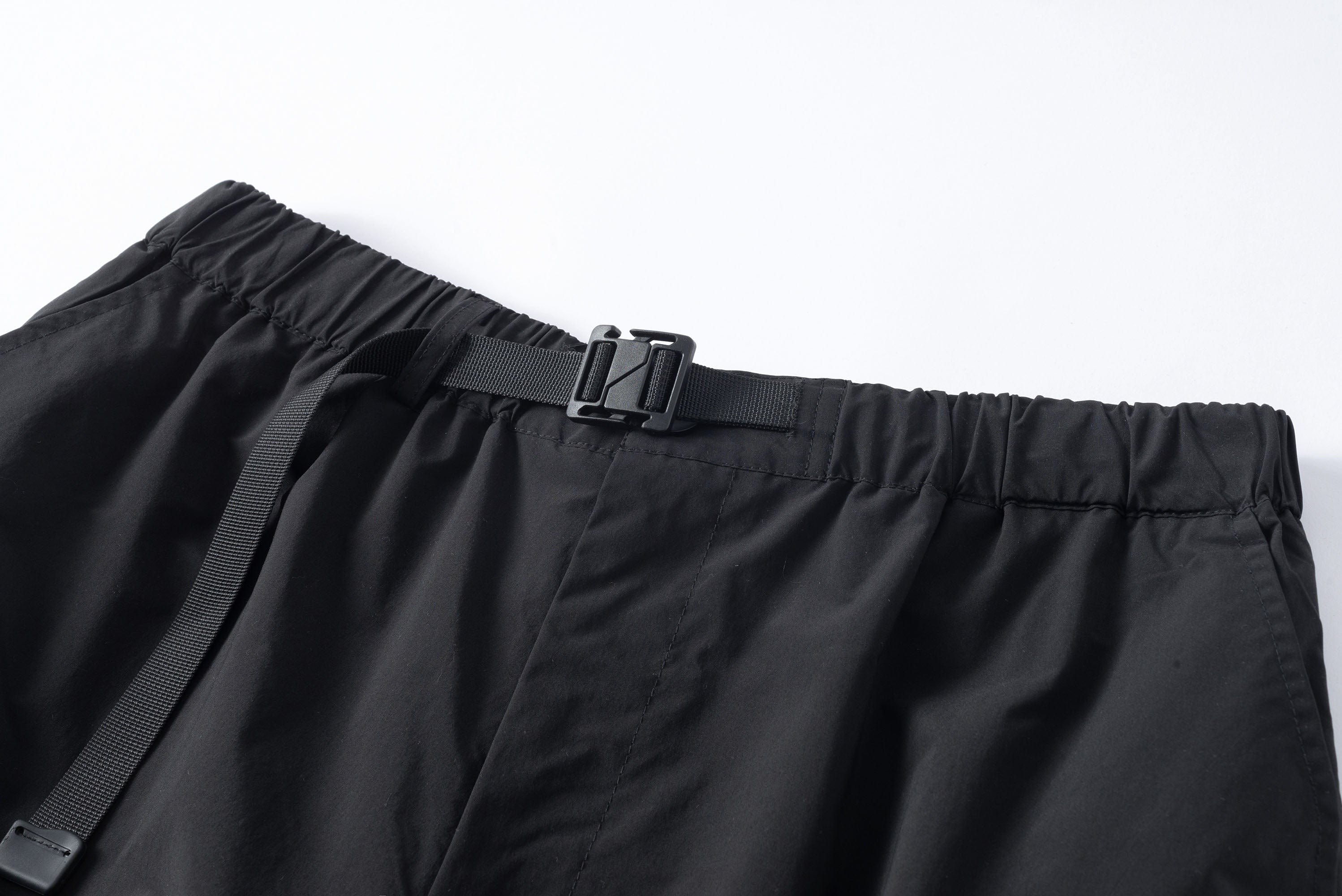 SILENSTORM Arc-Zip Crinkled Water-Repellent Utility Pants, premium urban and streetwear designers apparel on PROJECTISR.com, SILENSTORM