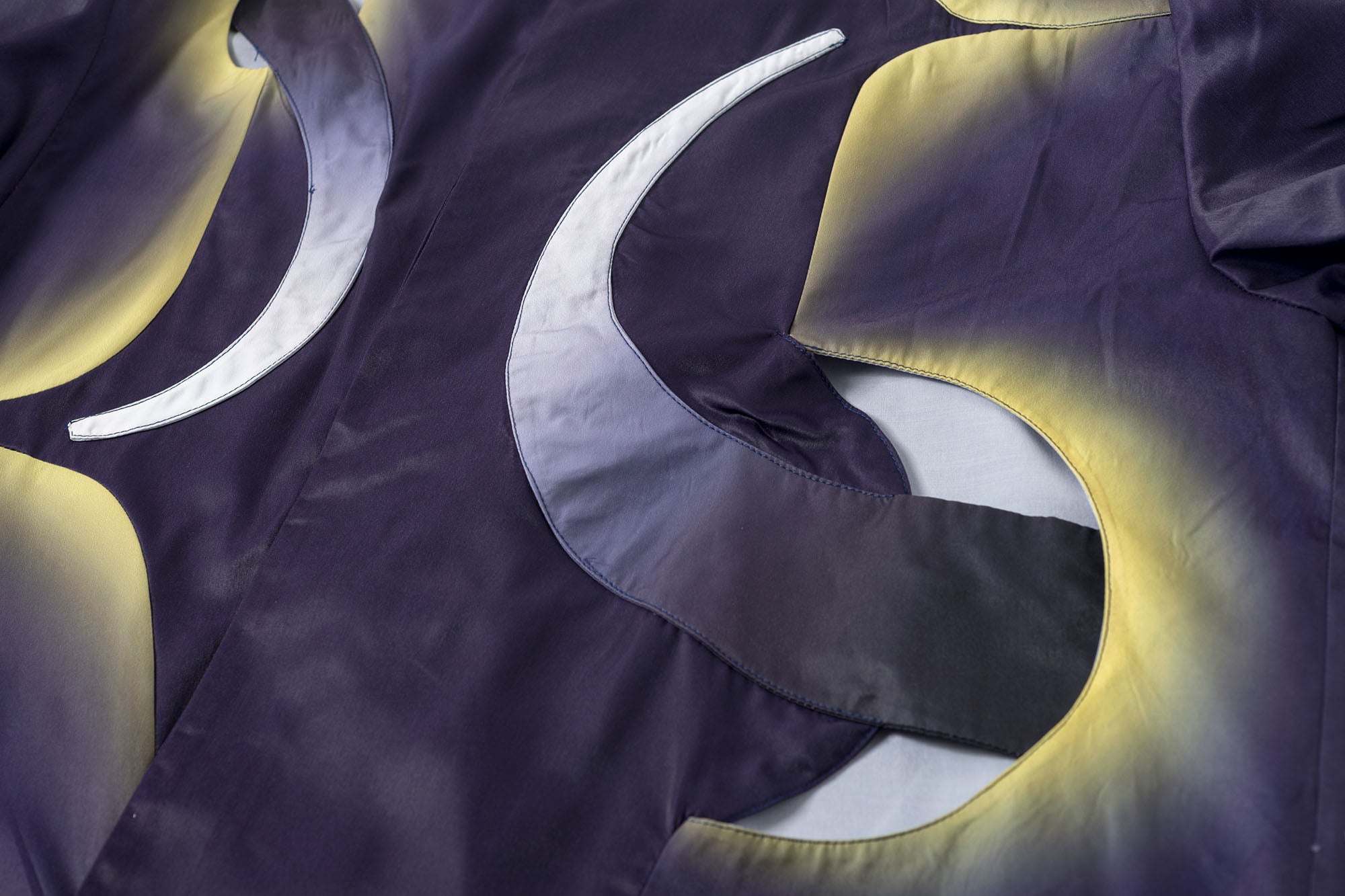 TUIMU Deconstructed Abstract Moon Star Shirt, premium urban and streetwear designers apparel on PROJECTISR.com, TUIMU